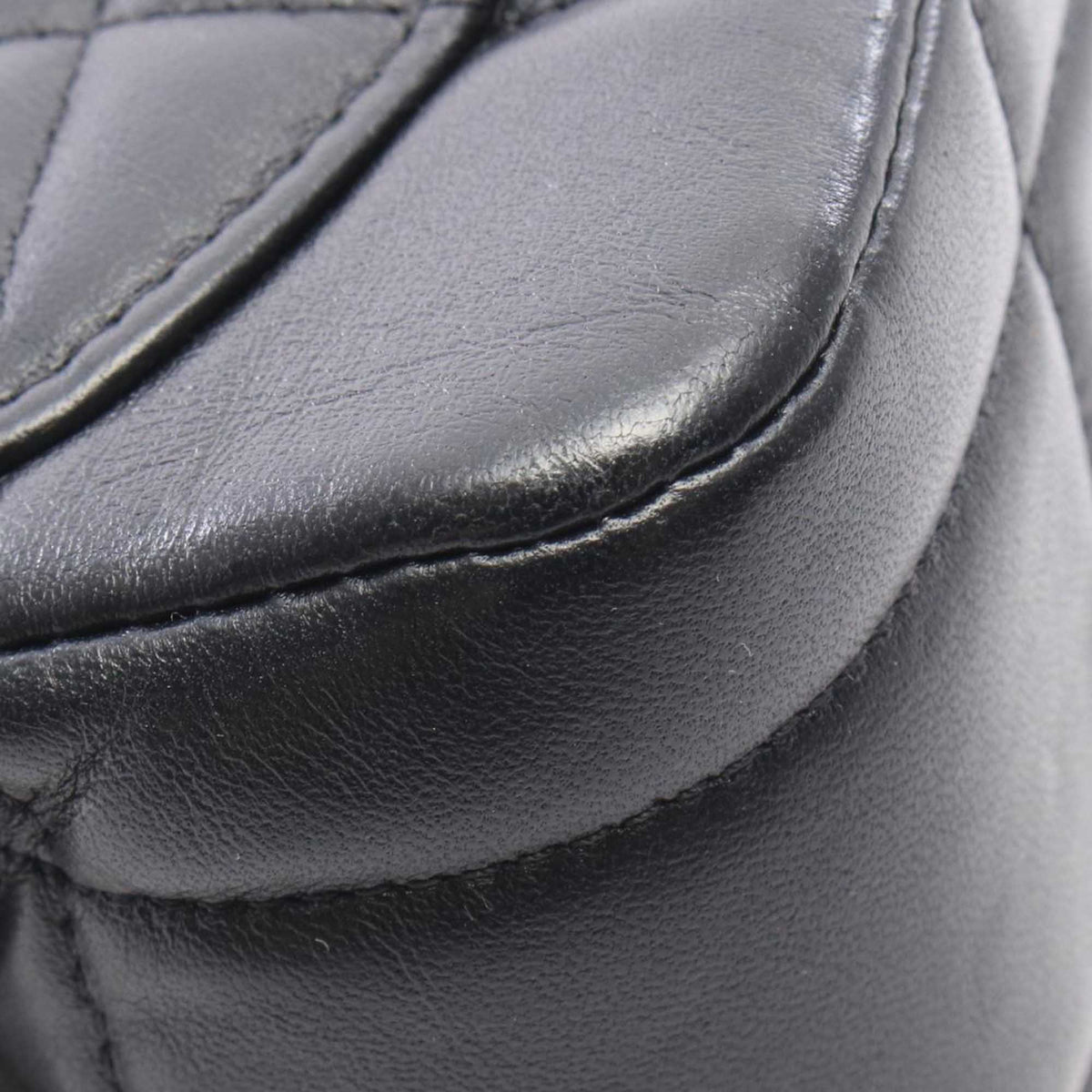 Chanel Mini Quilted Lambskin Resin Crystal Square Monacoco Flap