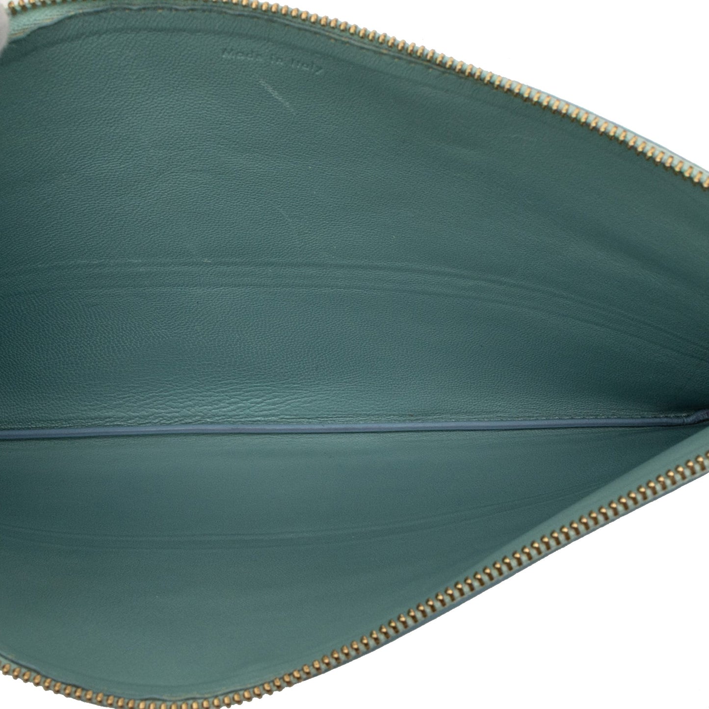 Bicolor Lambskin Solo Clutch
