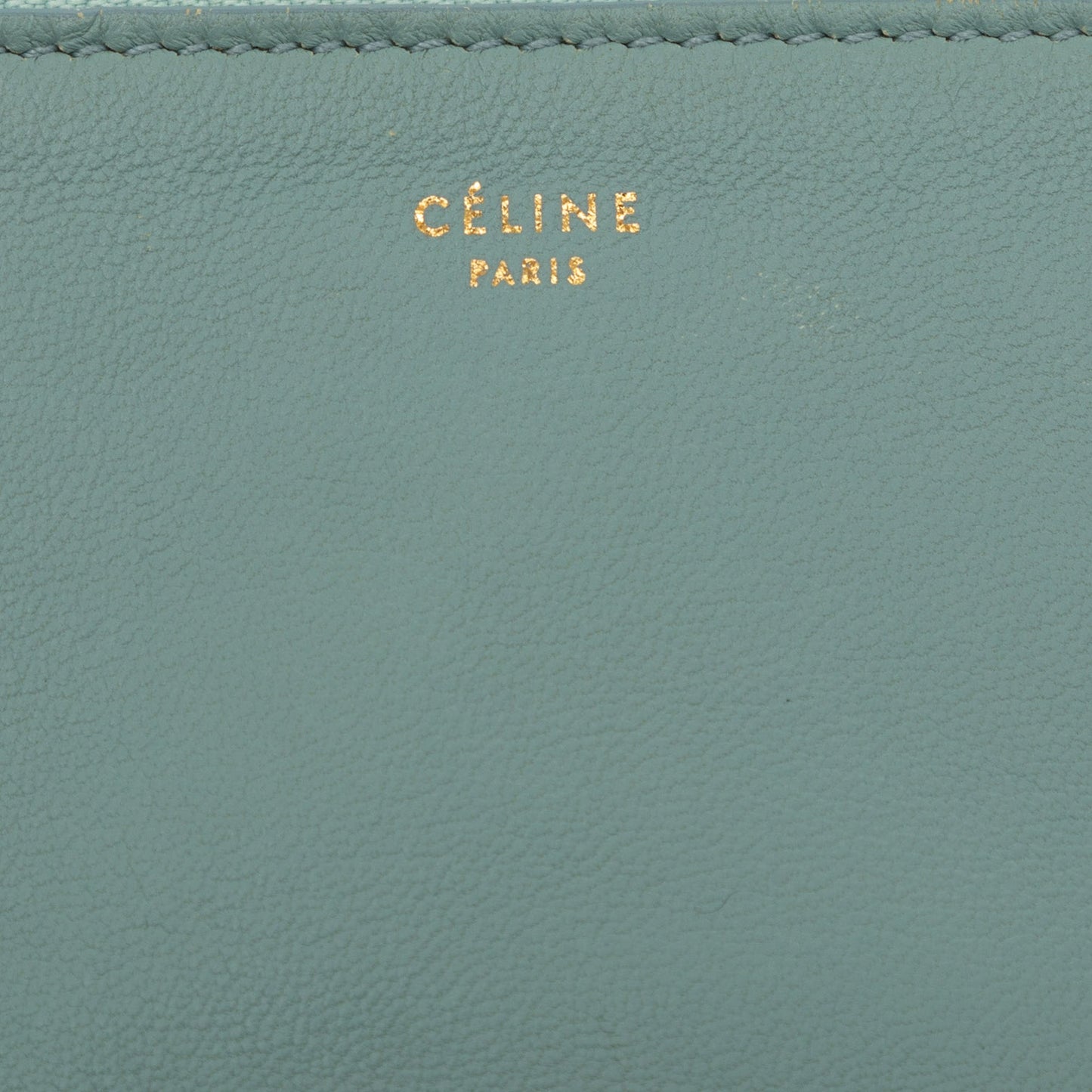 Bicolor Lambskin Solo Clutch