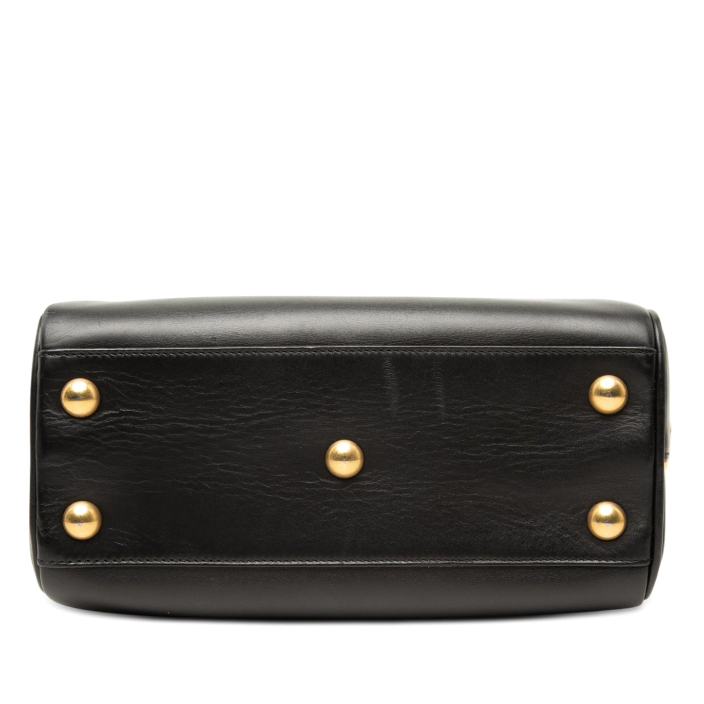 Saint Laurent Baby Leather Classic Duffle Satchel