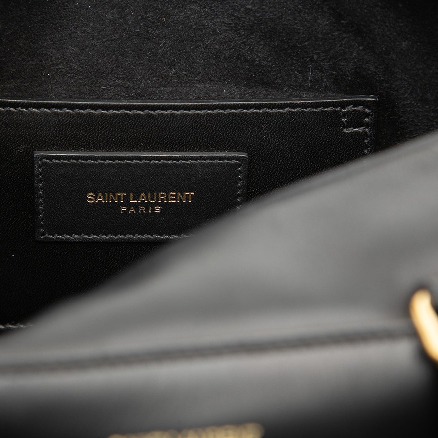 Saint Laurent Baby Leather Classic Duffle Satchel