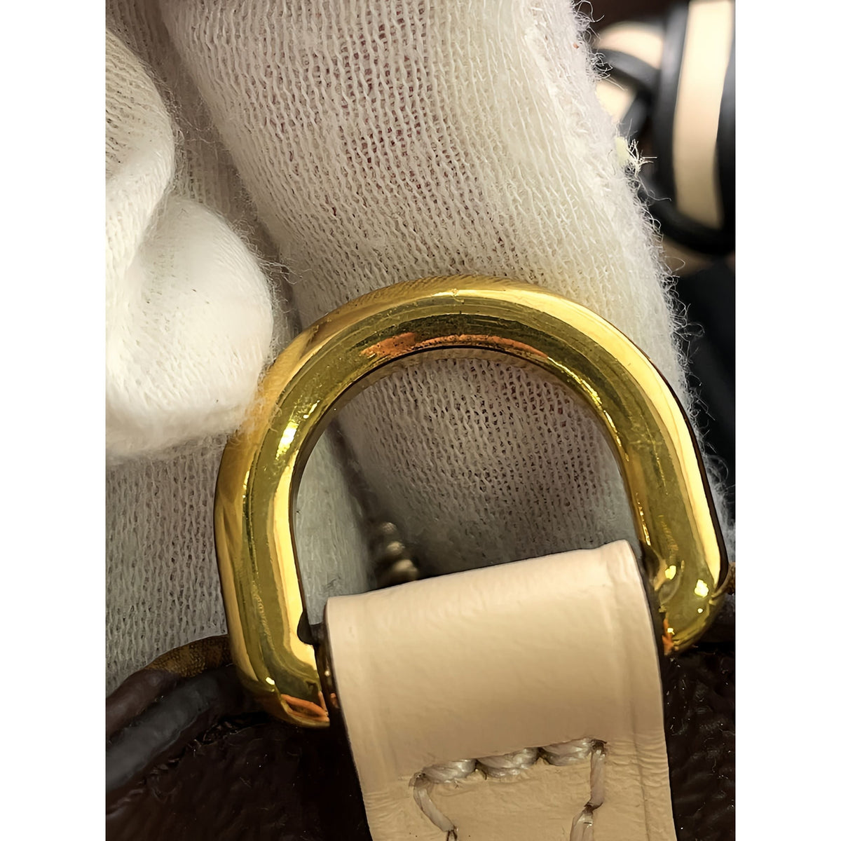 Louis Vuitton Braided Handle Monogram Montaigne BB — Brown