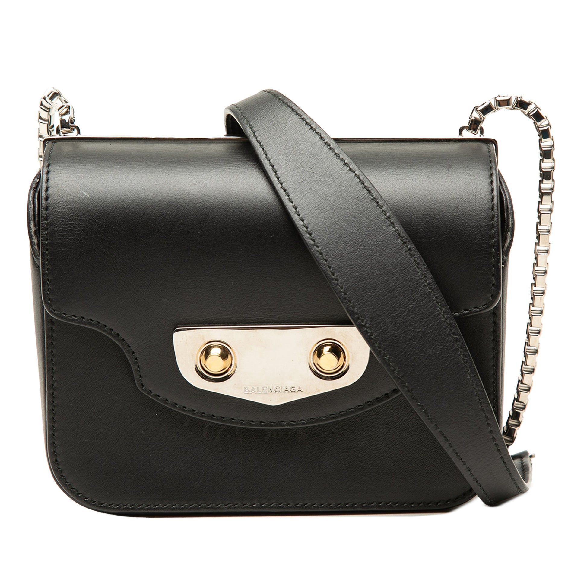 Balenciaga Mini Smooth Calfskin Neo Classic Chain Crossbody