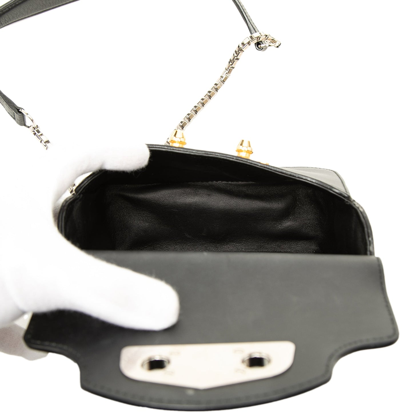 Balenciaga Mini Smooth Calfskin Neo Classic Chain Crossbody