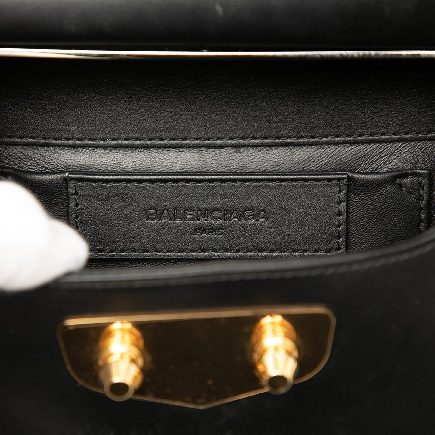 Balenciaga Mini Smooth Calfskin Neo Classic Chain Crossbody