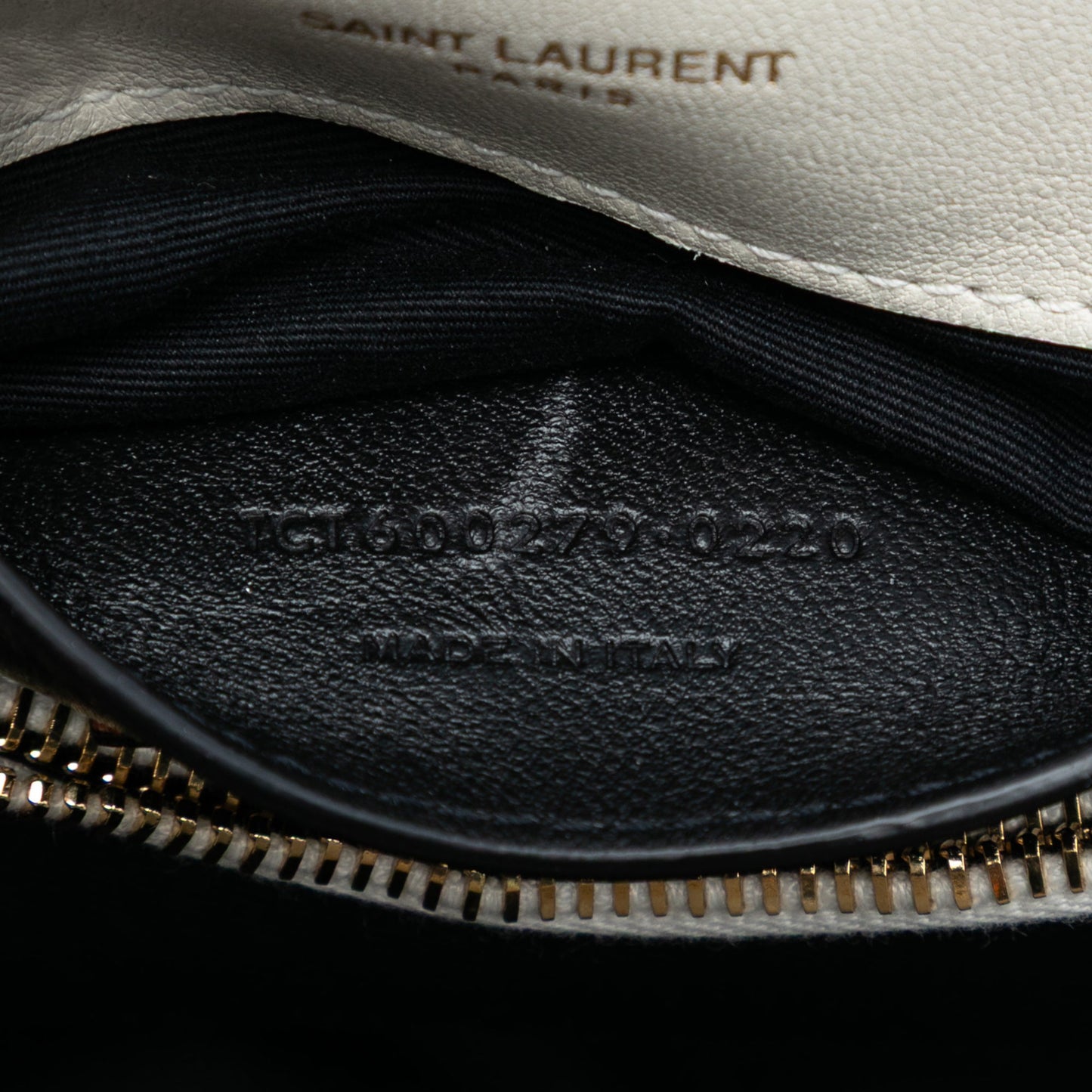 Medium Chevron Sheepskin Monogram College Satchel