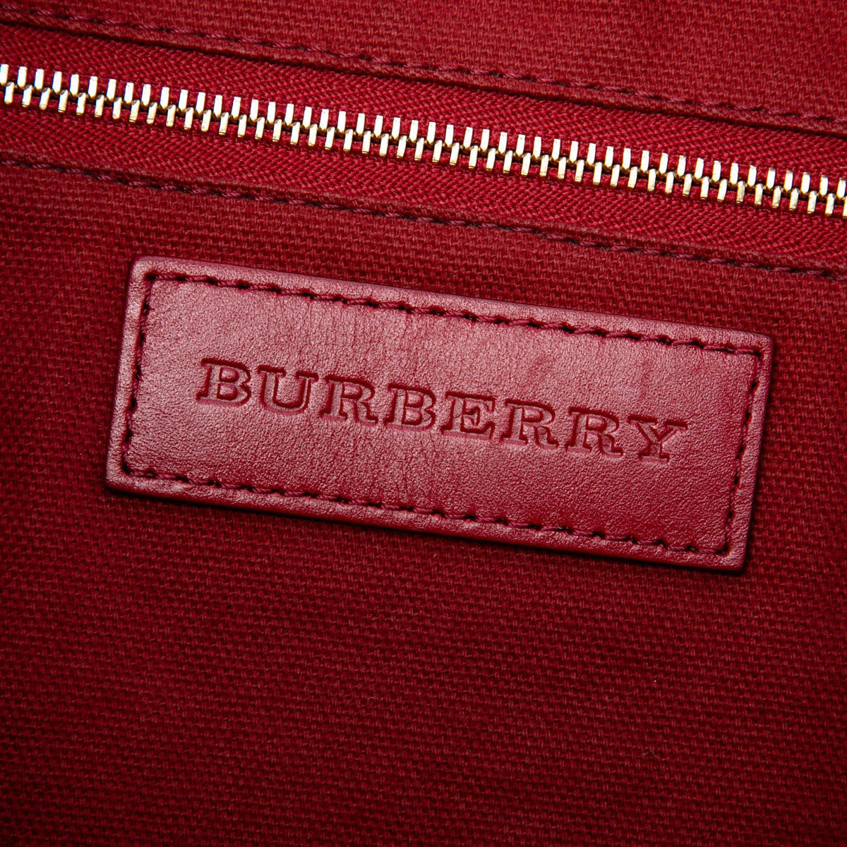 Burberry Medium Haymarket Check Coated Canvas Salisbury Tote — Beige