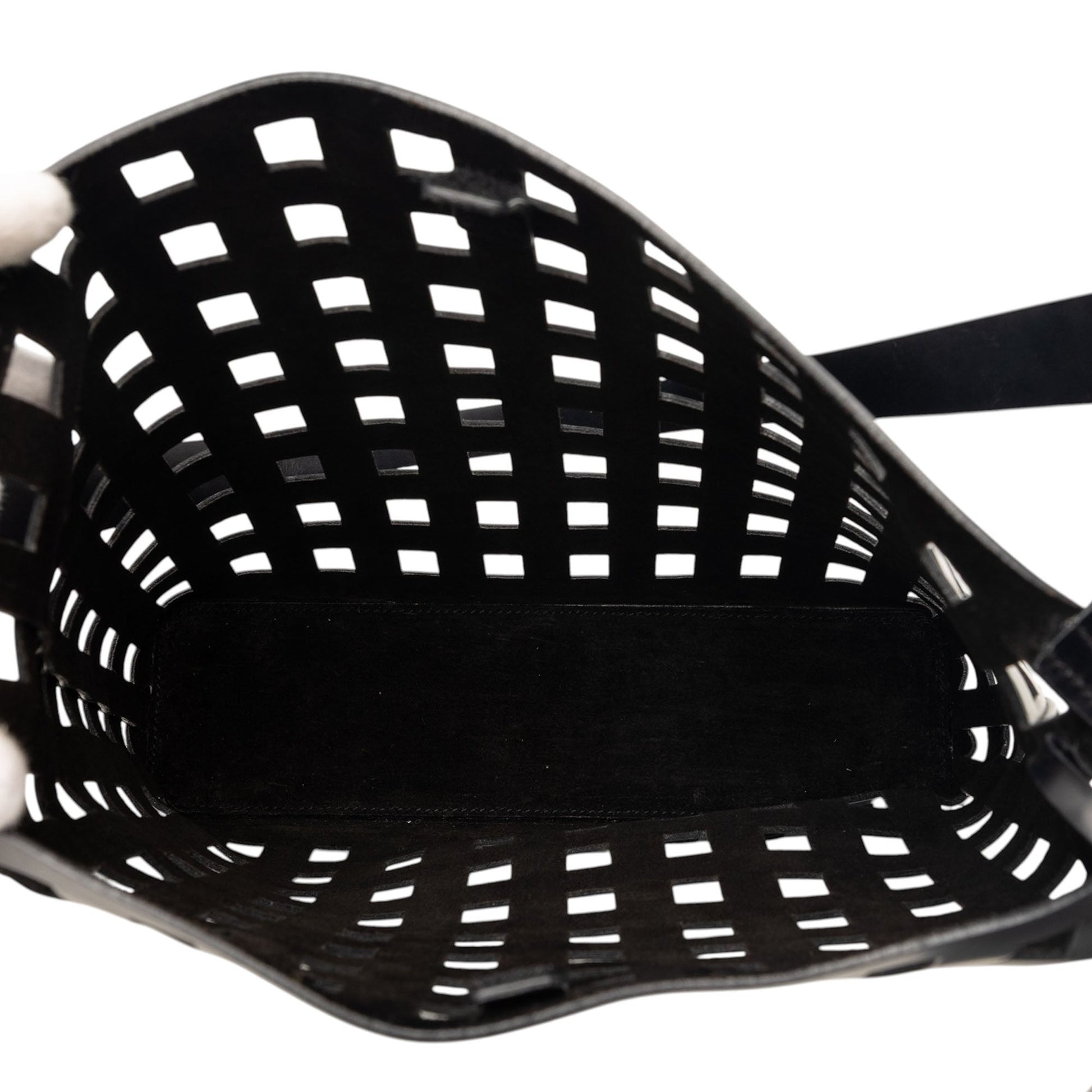 Prada Perforated Leather Shoulder Bag