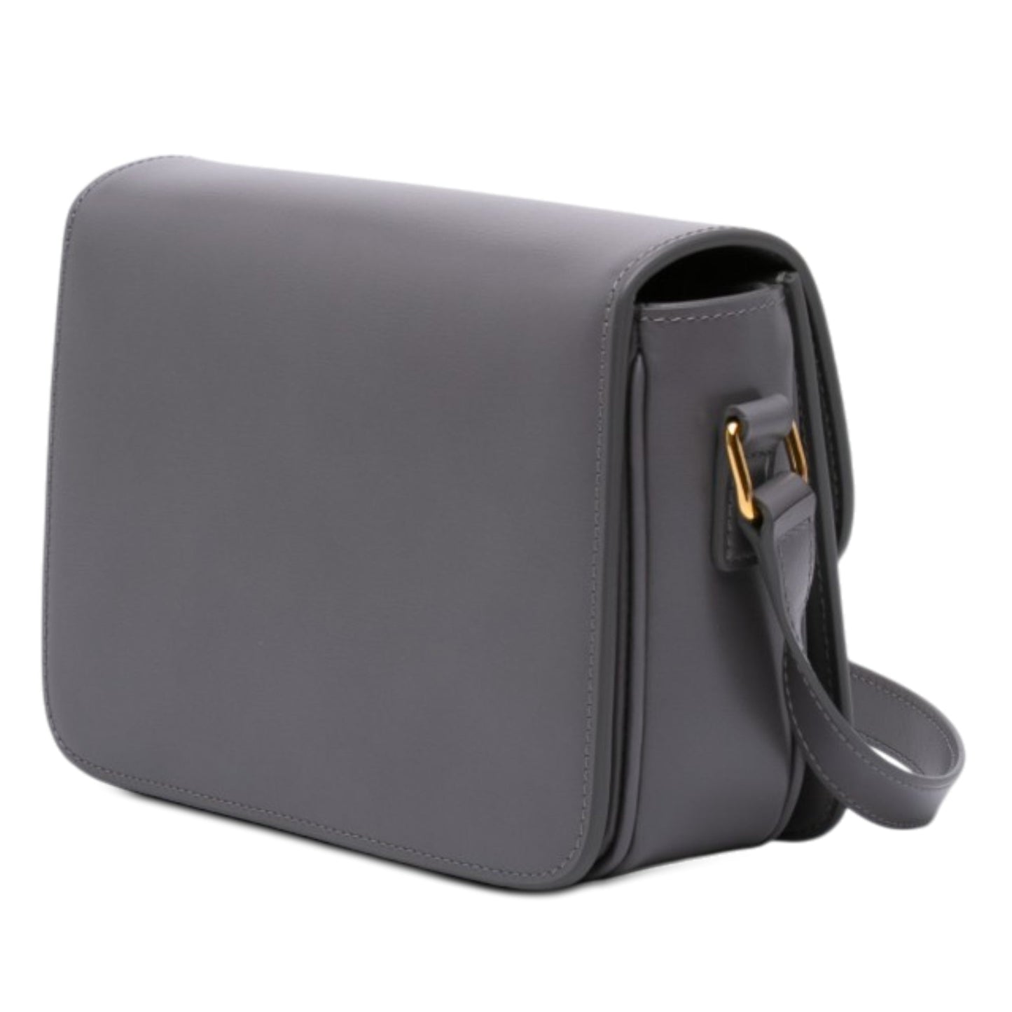 Celine Teen Shiny Calfskin Triomphe Crossbody
