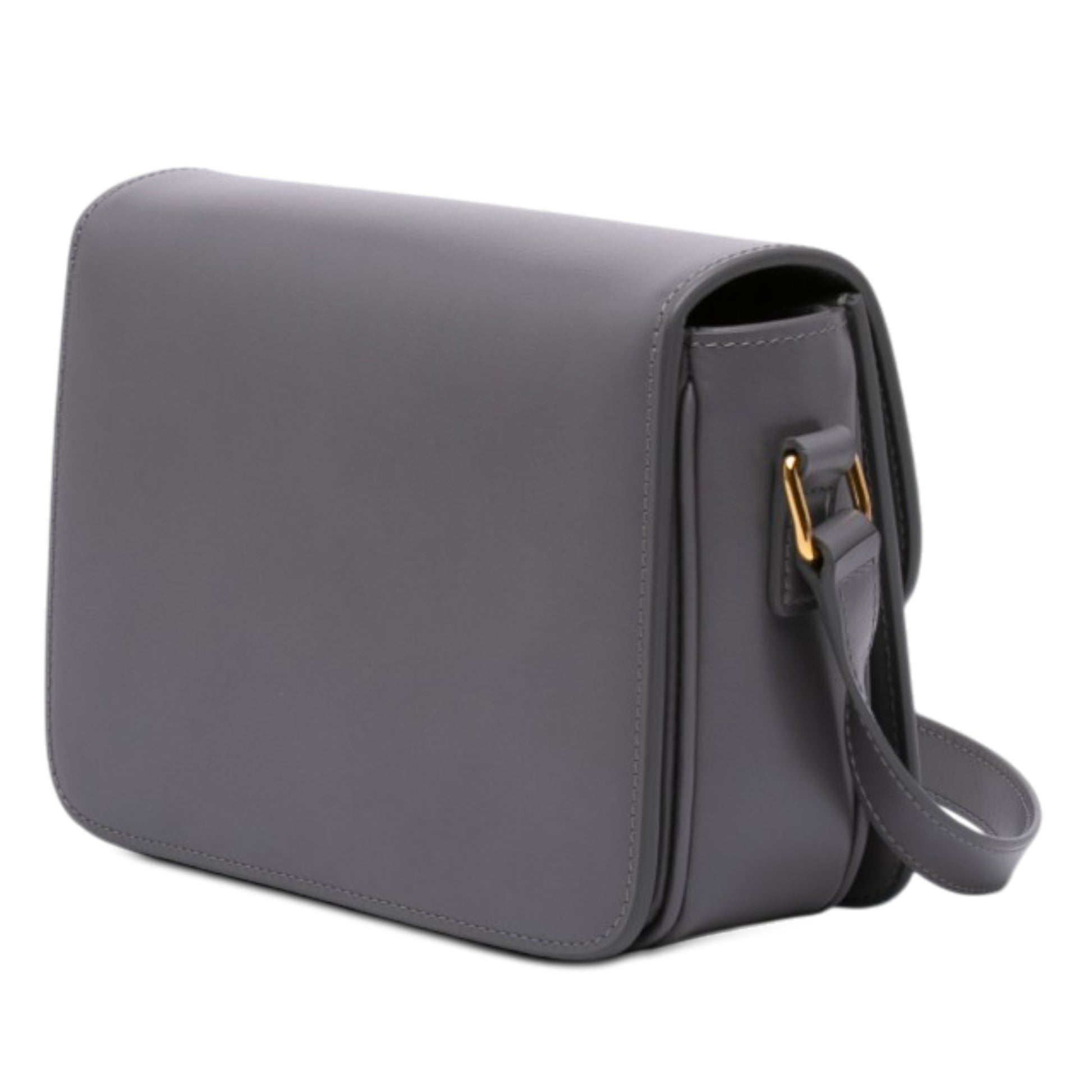 Celine Teen Shiny Calfskin Triomphe Crossbody
