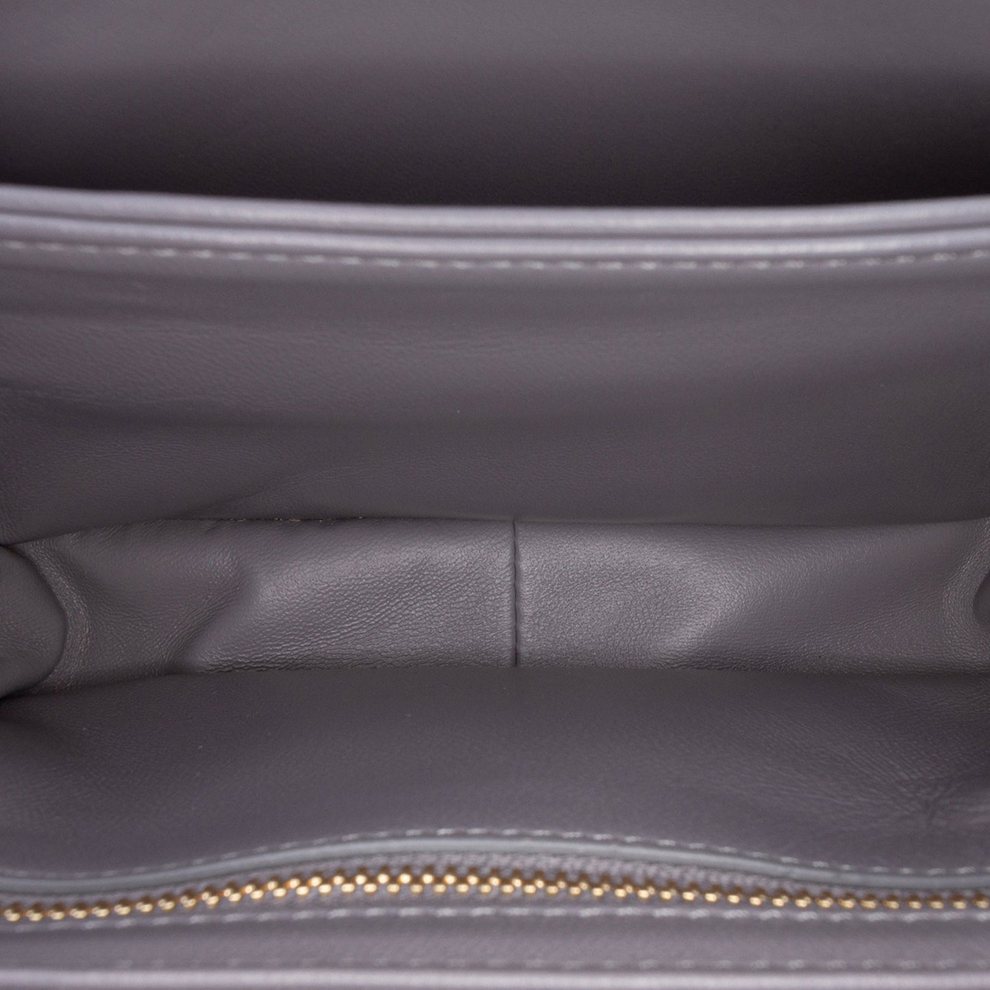 Celine Teen Shiny Calfskin Triomphe Crossbody