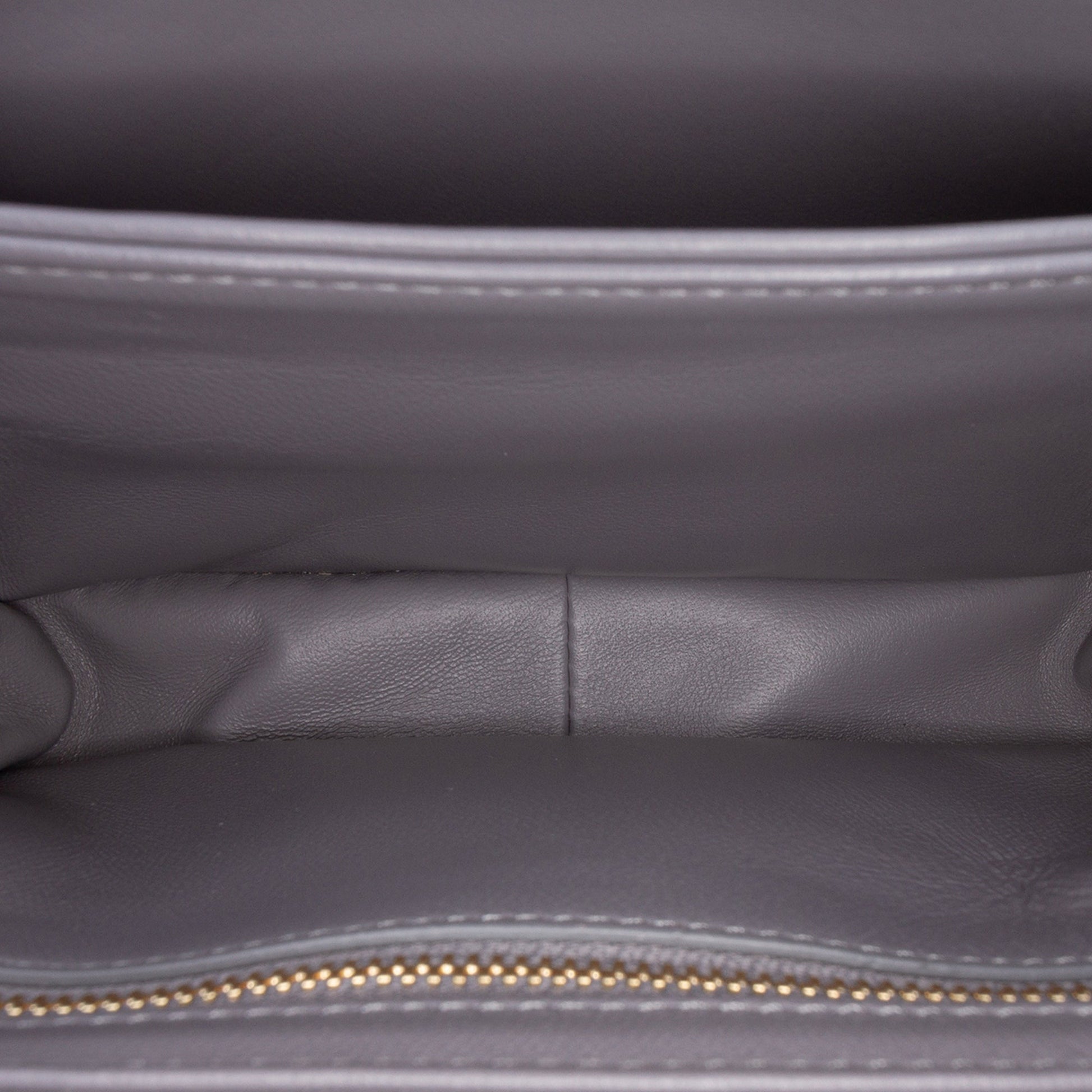 Celine Teen Shiny Calfskin Triomphe Crossbody