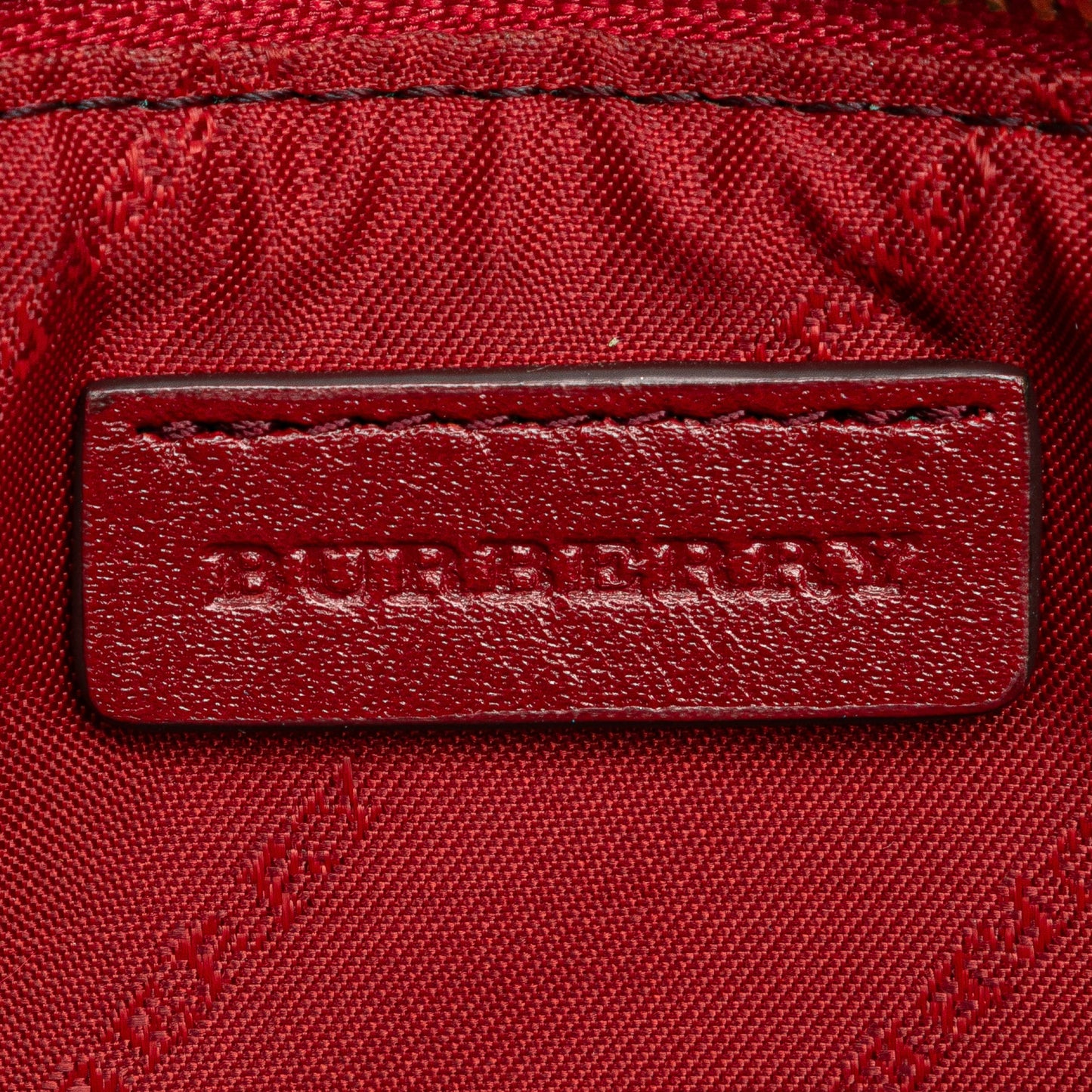 Burberry Haymarket Check Coated Canvas Peyton Crossbody