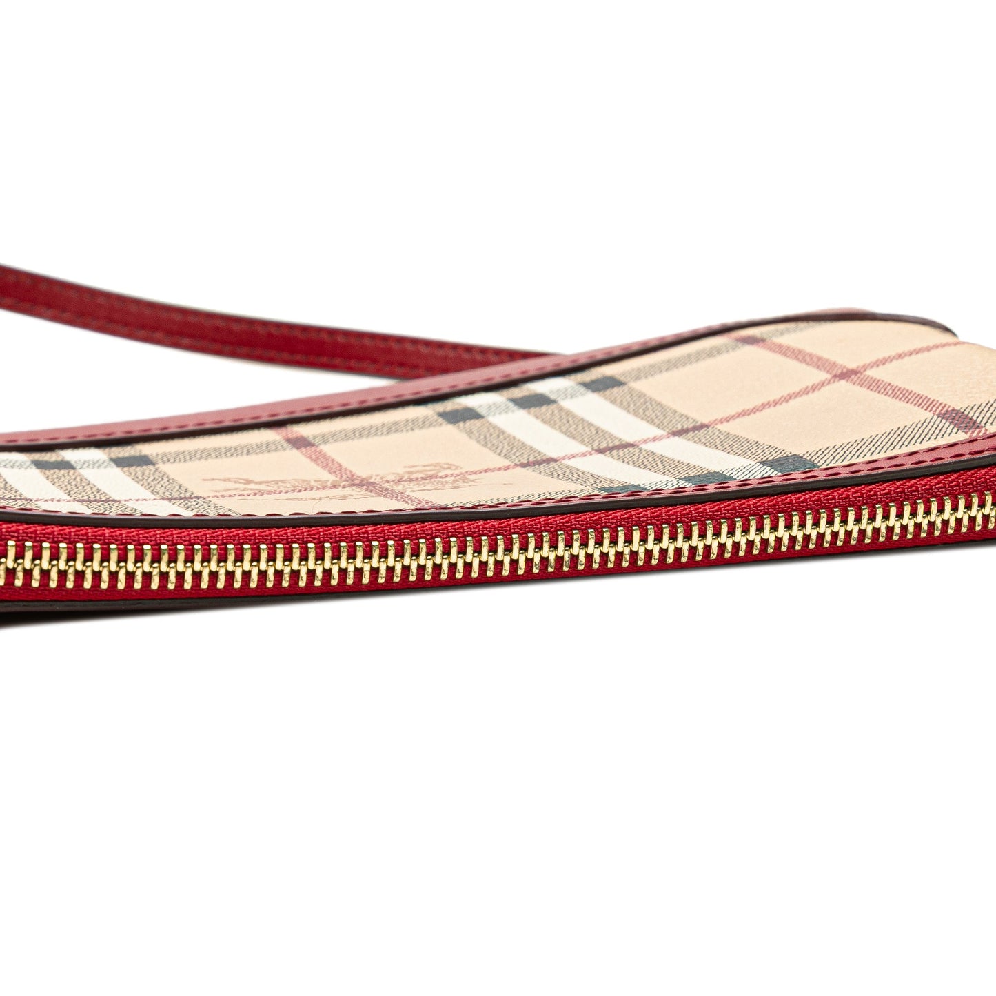 Burberry Haymarket Check Coated Canvas Peyton Crossbody