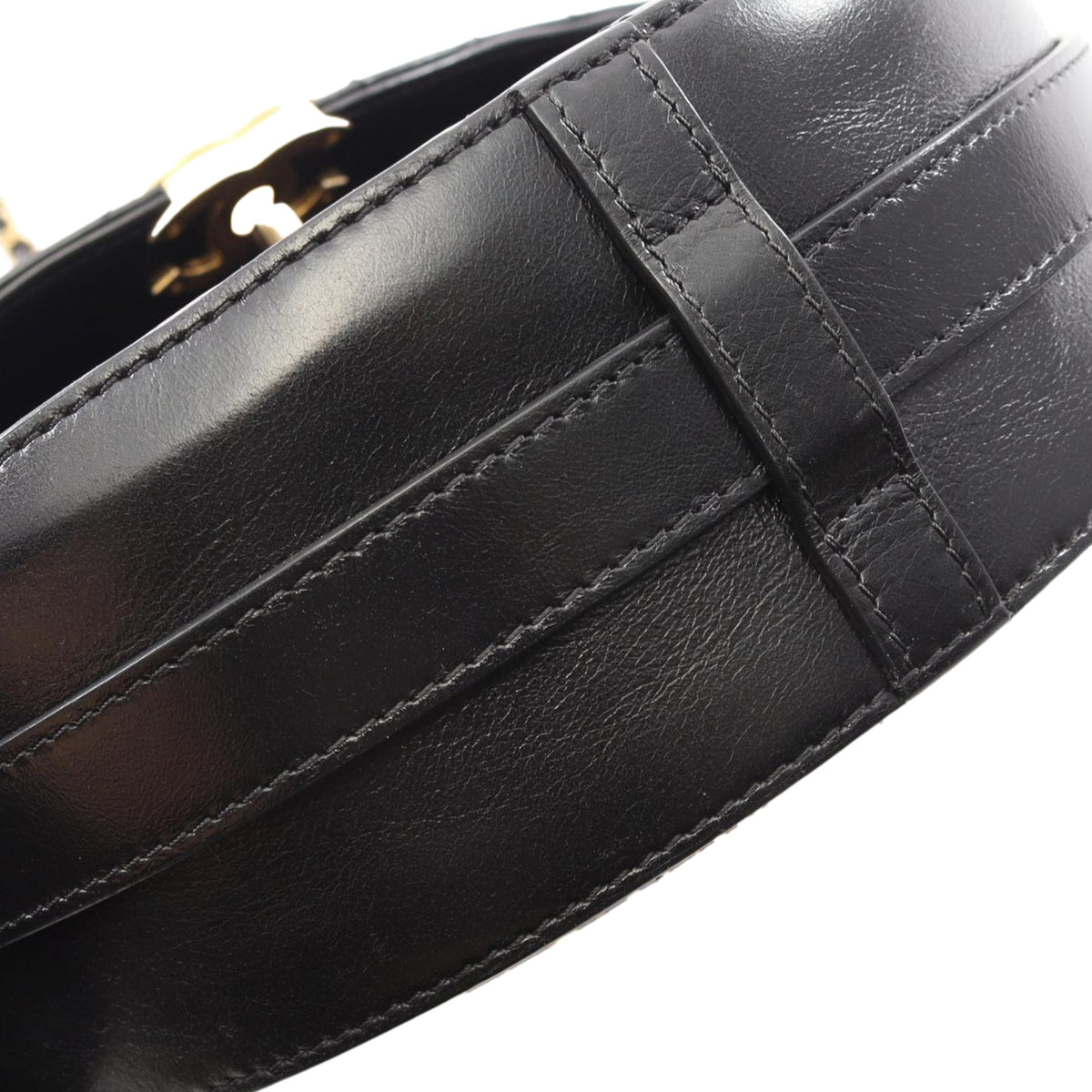 Chanel CC Quilted Lambskin Round Single Flap