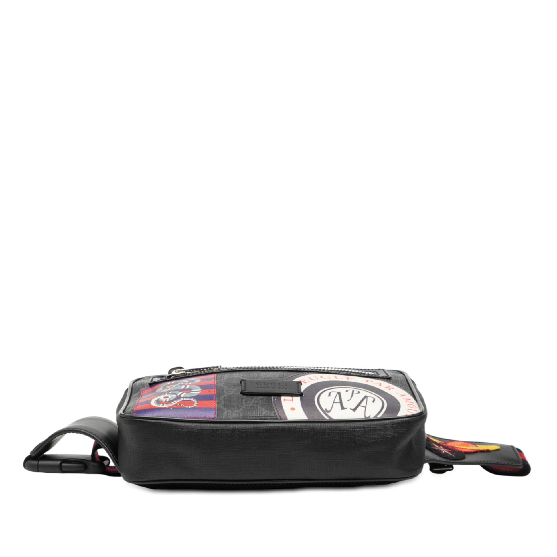 Gucci GG Supreme Web Night Courrier Belt Bag