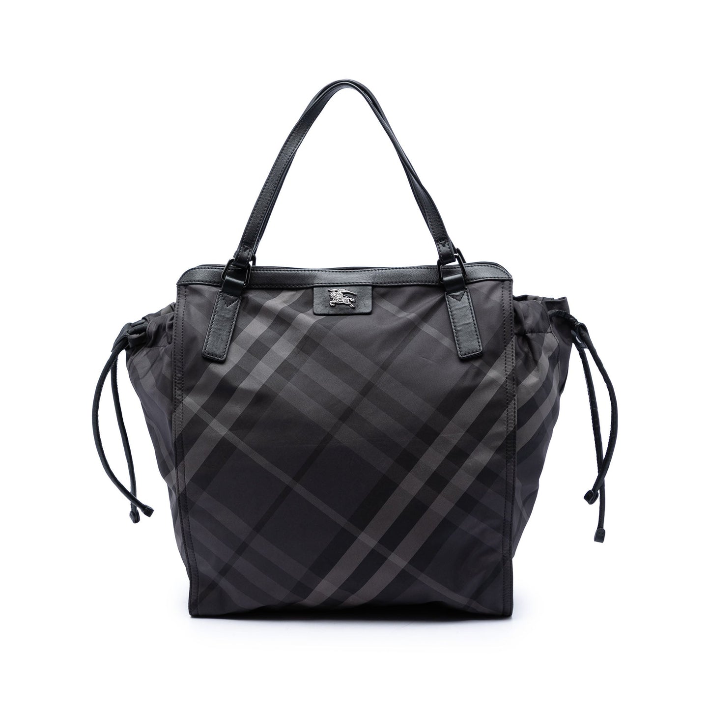 Burberry Smoke Check Nylon Buckleigh Tote
