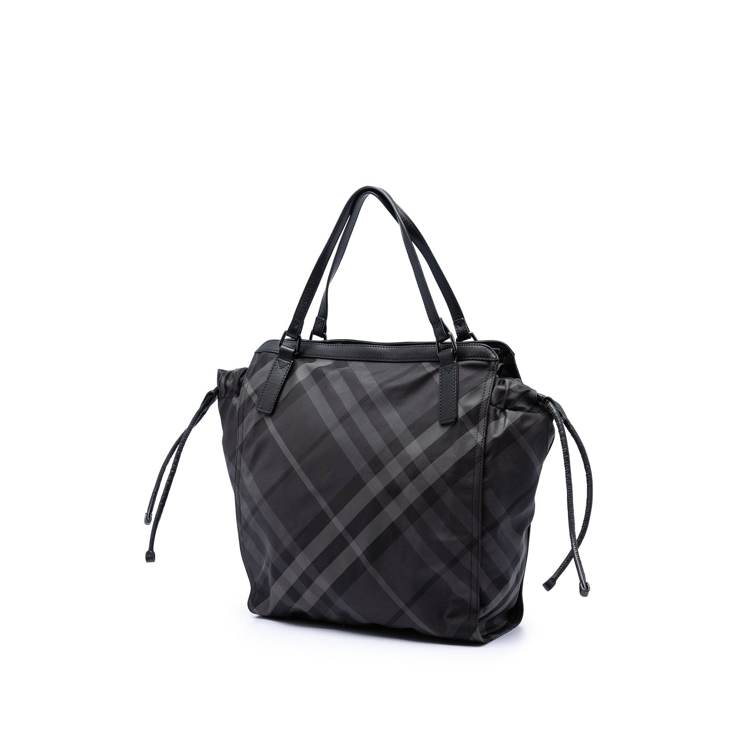 Burberry Smoke Check Nylon Buckleigh Tote