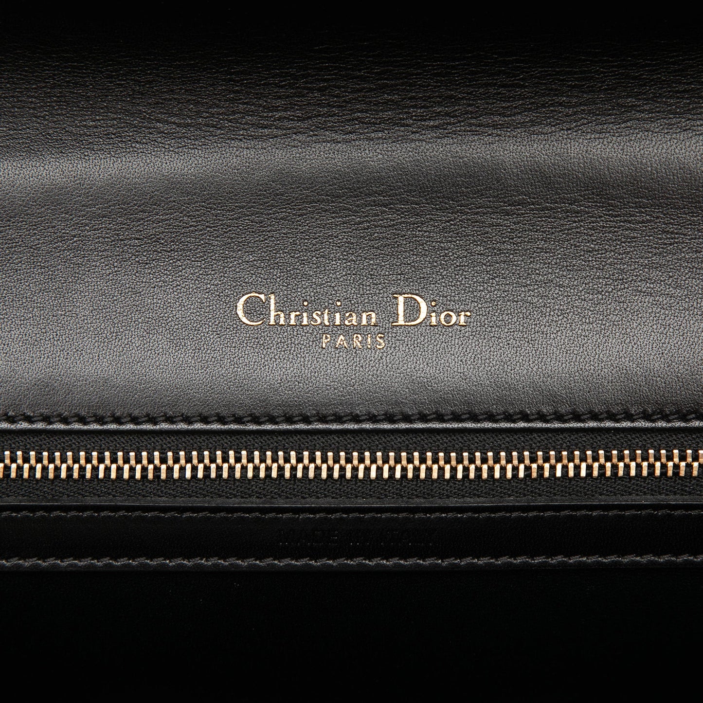 Dior Medium Calfskin Crystal Embroidered Diorama Flap