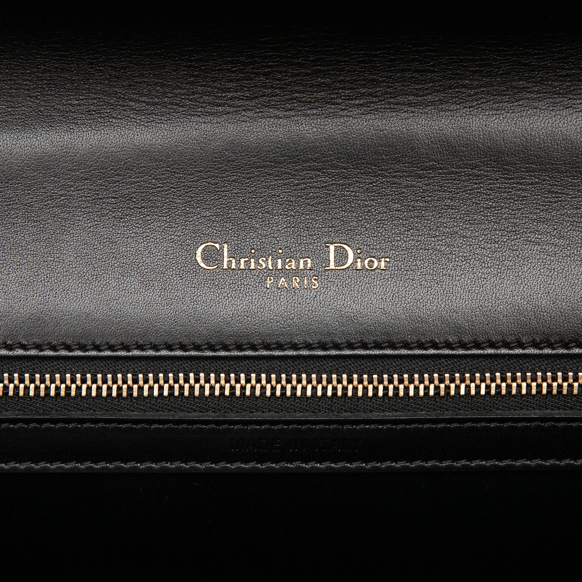 Dior Medium Calfskin Crystal Embroidered Diorama Flap