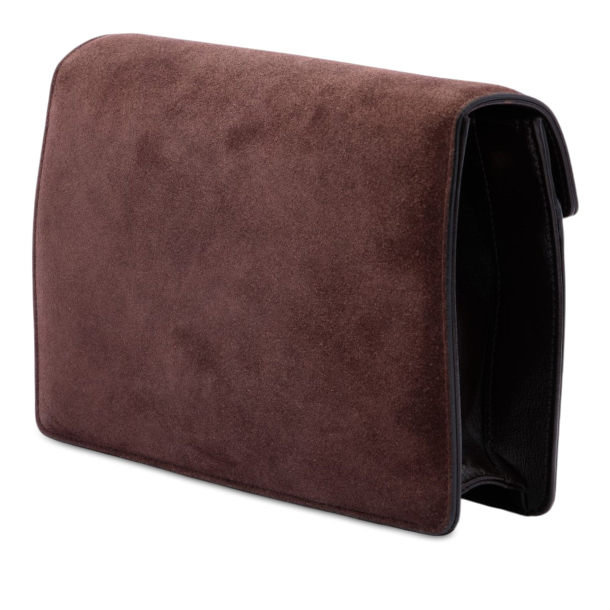 Gucci Small Suede GG Ring Torchon Crossbody