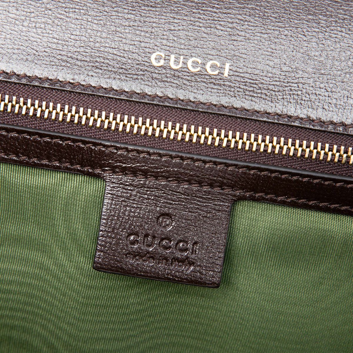 Gucci Small Suede GG Ring Torchon Crossbody