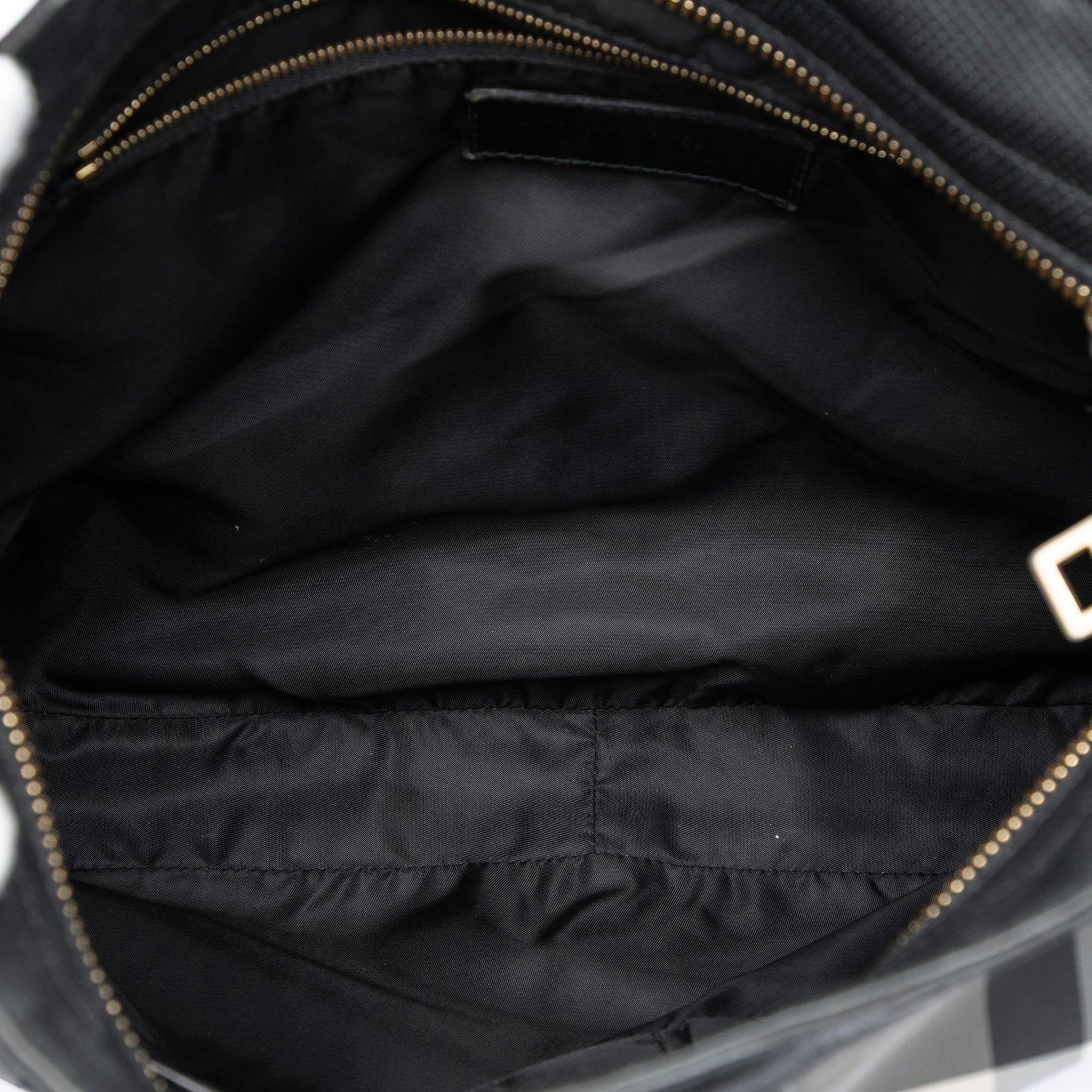 Burberry Check Nylon Grafton Hobo