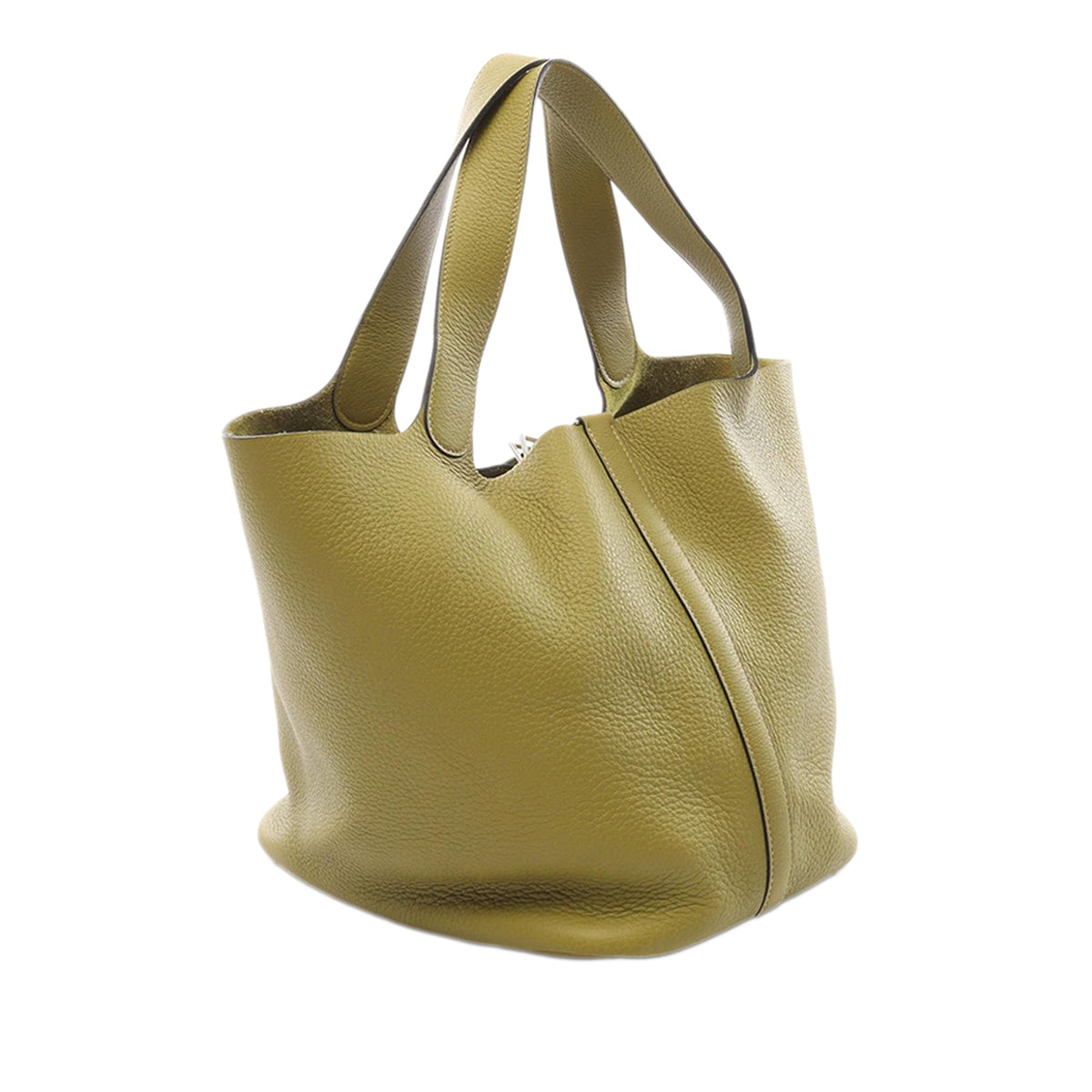 Hermès Clemence Picotin Lock 26 — Green