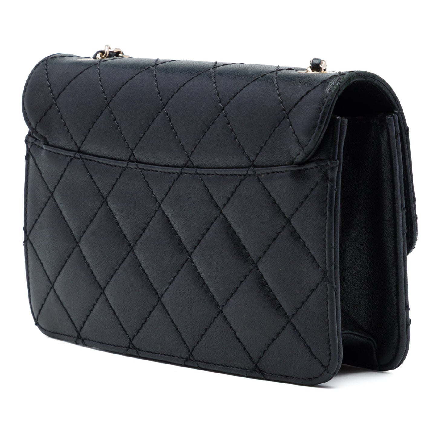 Chanel Mini Sheepskin Beauty Lock Flap