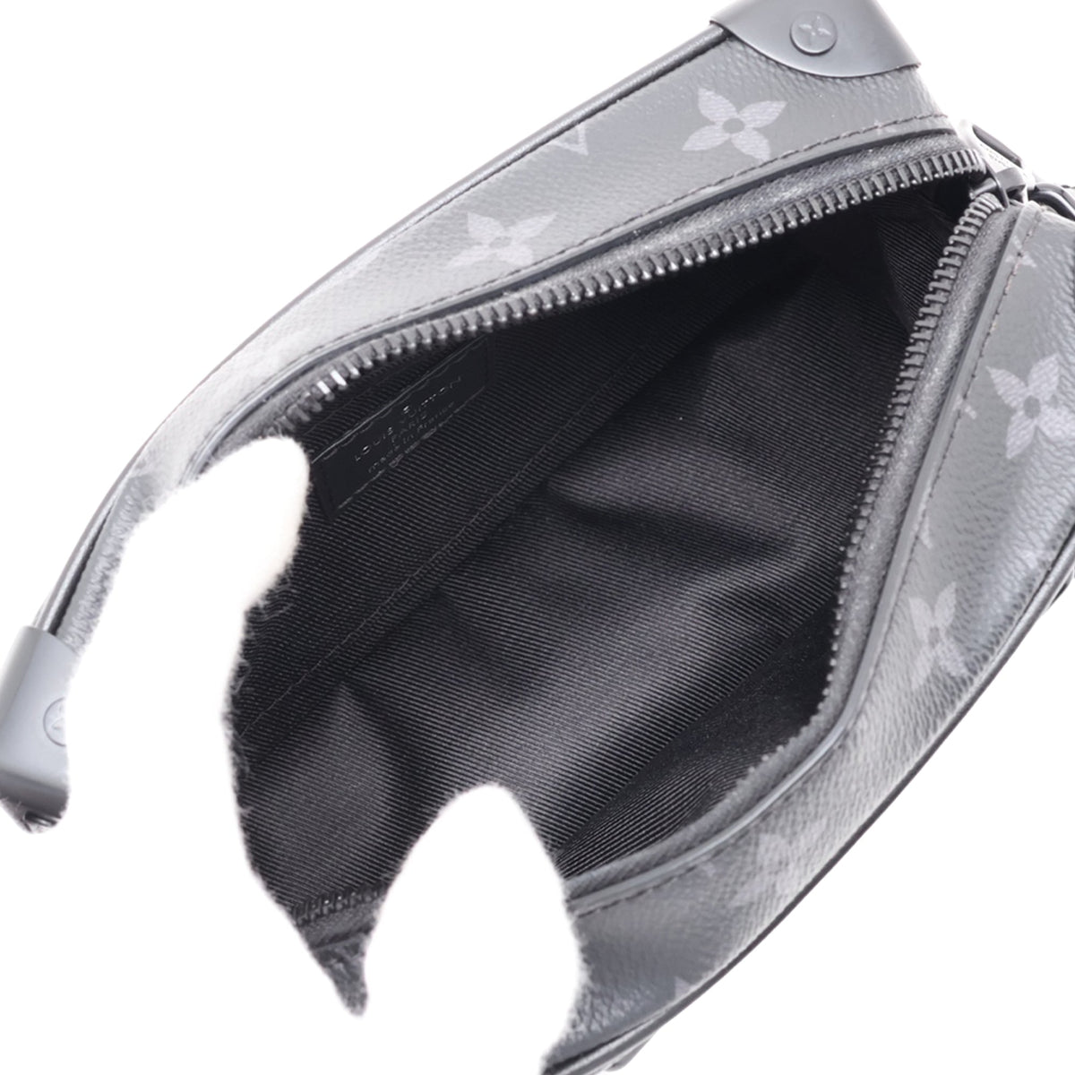 Louis Vuitton Monogram Eclipse Mini Soft Trunk — Black