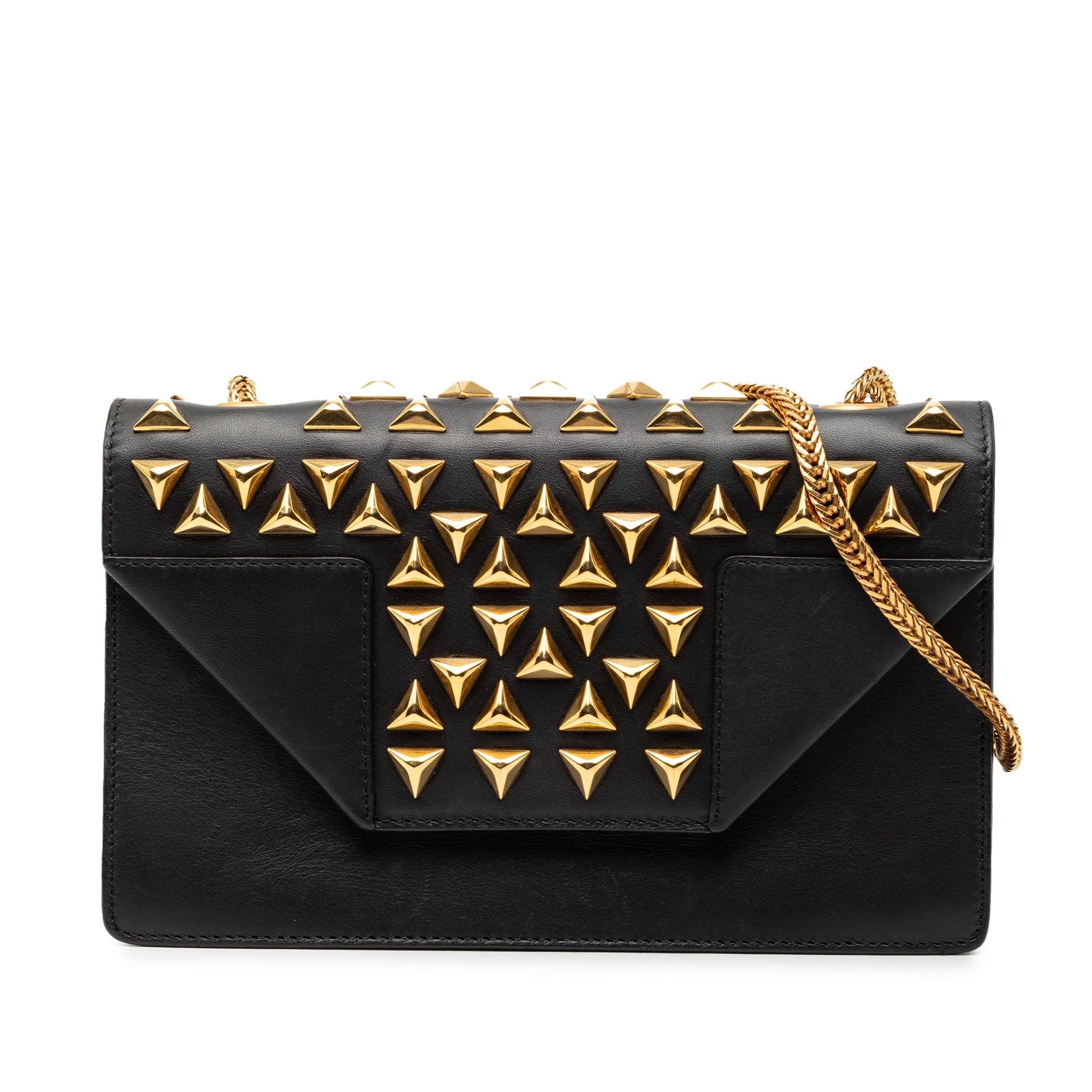 Saint Laurent Mini Studded Leather Betty Clous Crossbody
