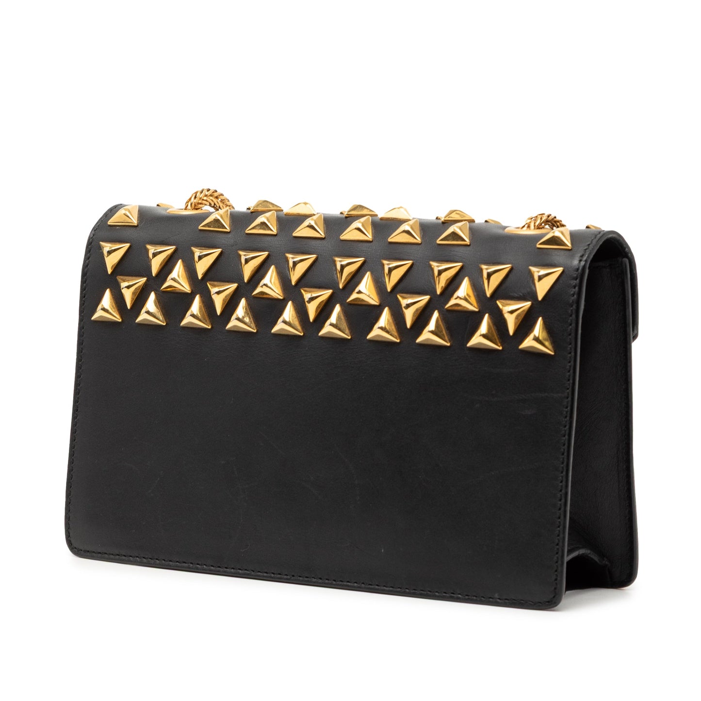 Saint Laurent Mini Studded Leather Betty Clous Crossbody