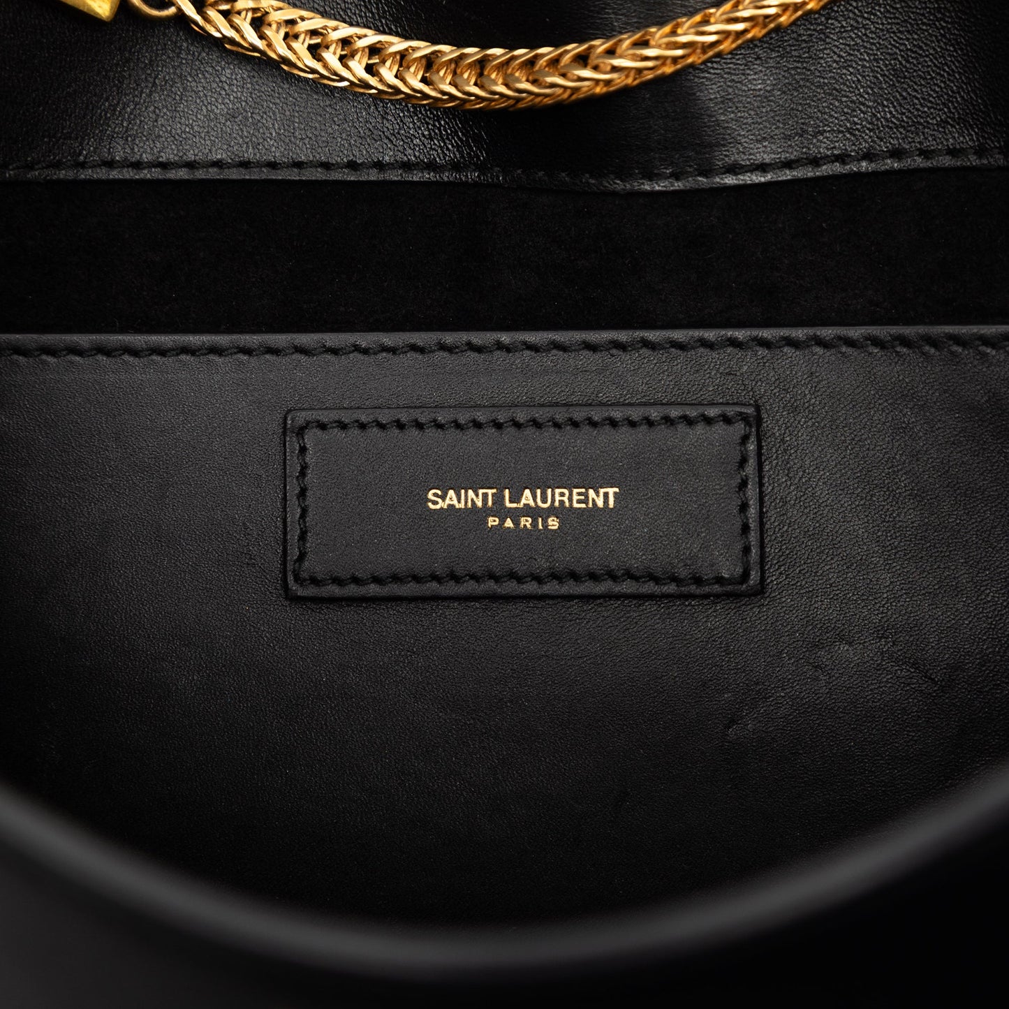 Saint Laurent Mini Studded Leather Betty Clous Crossbody