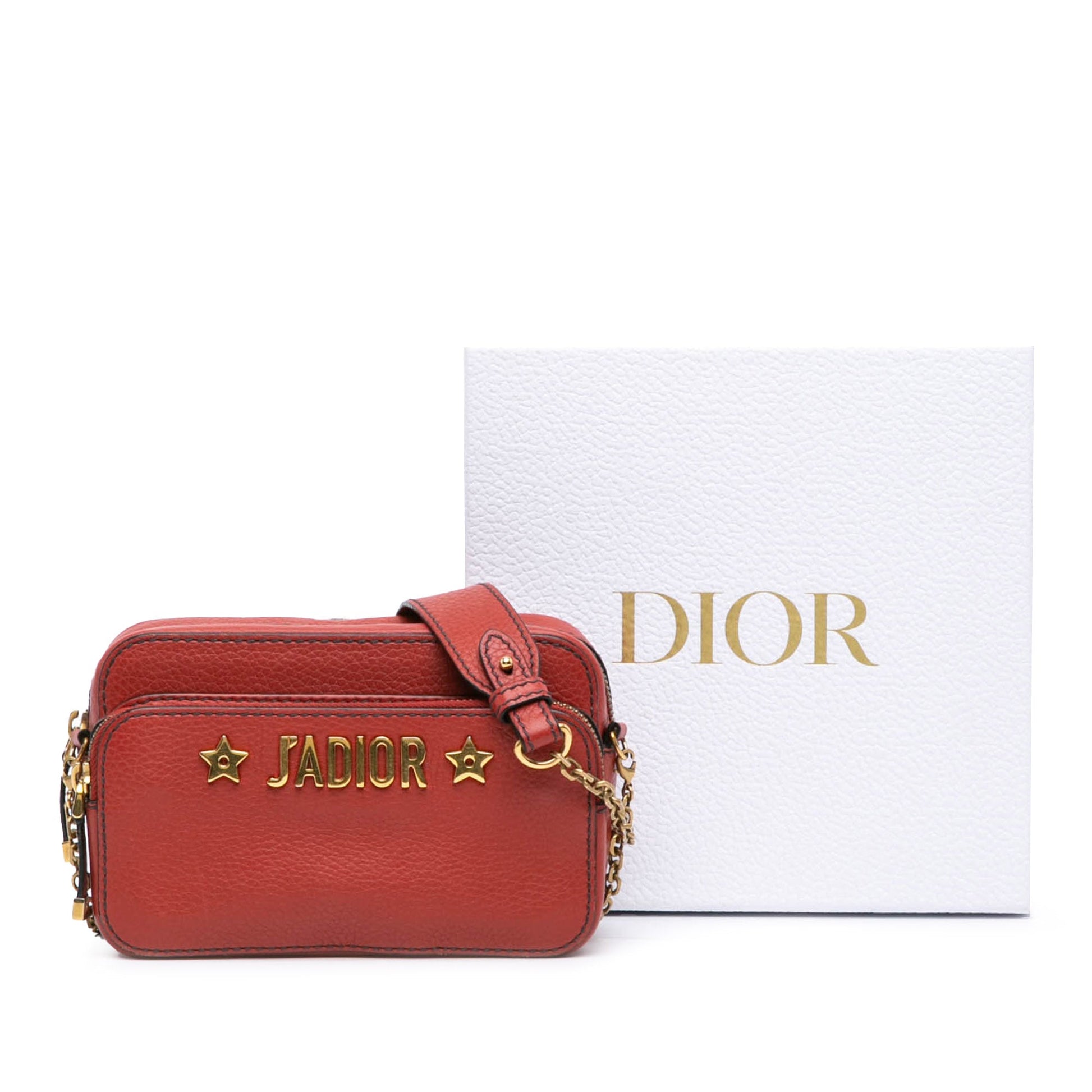 Dior Leather JAdior Camera Bag