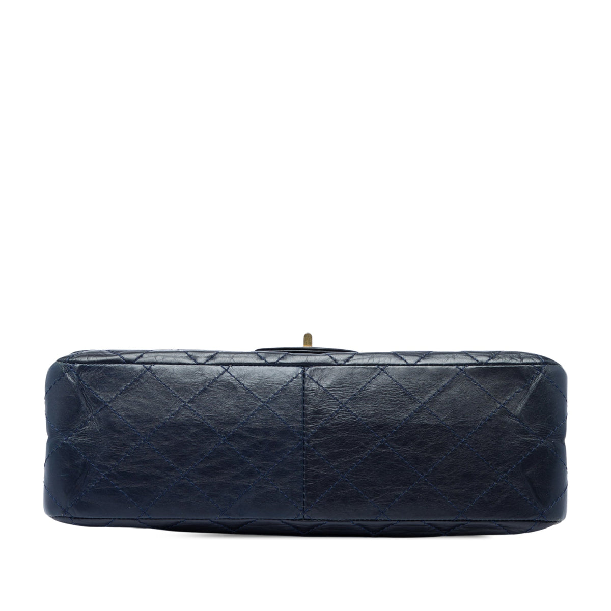 Chanel Quilted Aged Calfskin Reissue 2.55 Double Flap 227 — Blue