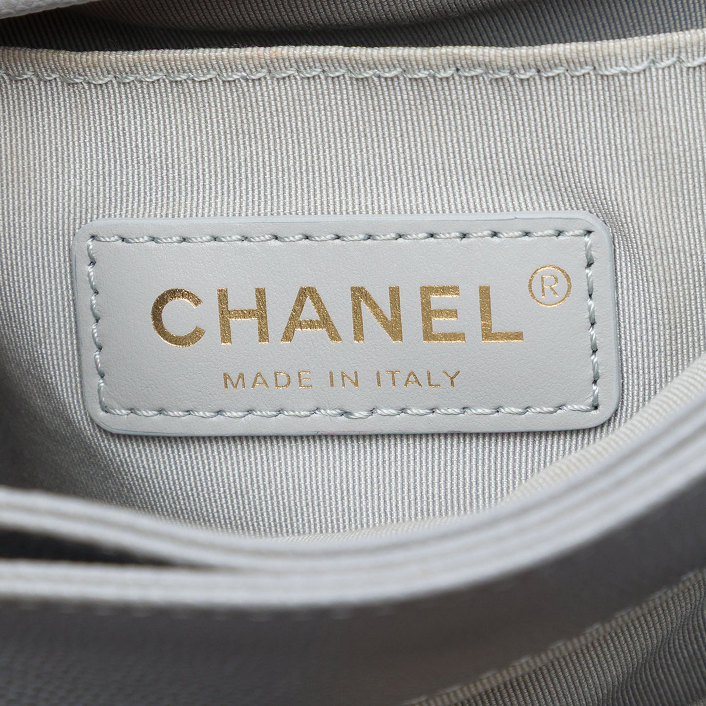 Chanel CC Quilted Caviar Chain Scarf Handle Bucket Bag