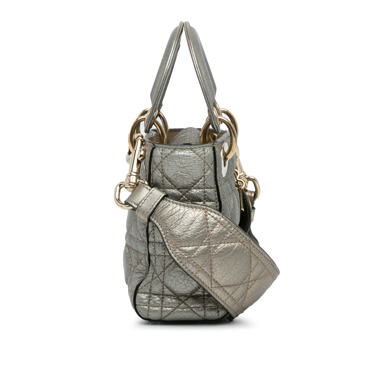 Dior Mini Lambskin Cannage Supple Lady Dior