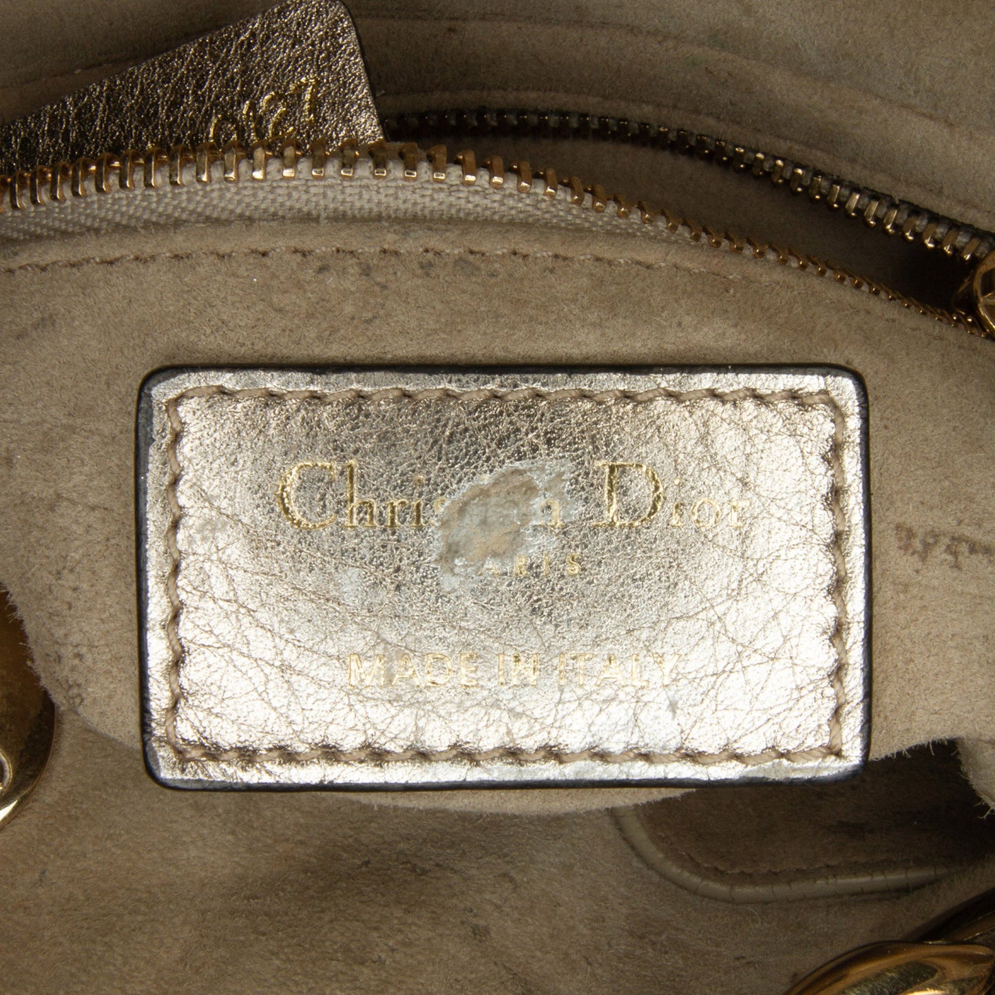 Dior Mini Lambskin Cannage Supple Lady Dior