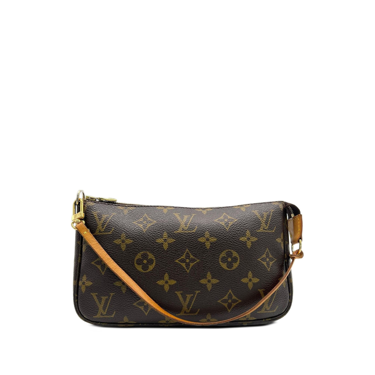 Louis Vuitton Monogram Pochette Accessoires — Brown