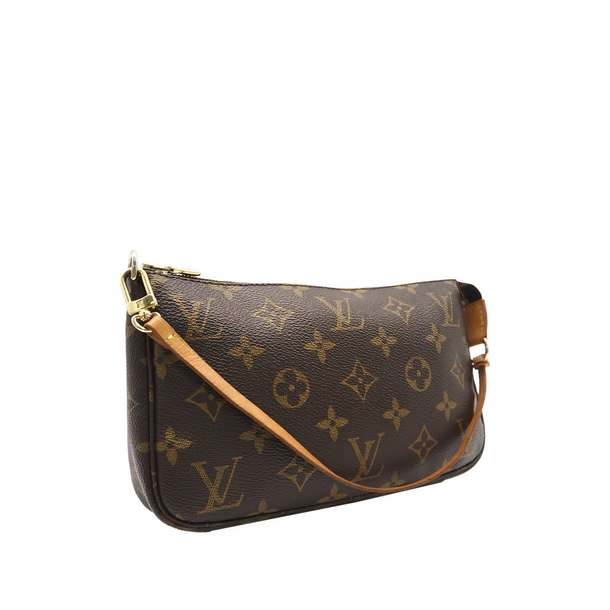 Louis Vuitton Monogram Pochette Accessoires — Brown