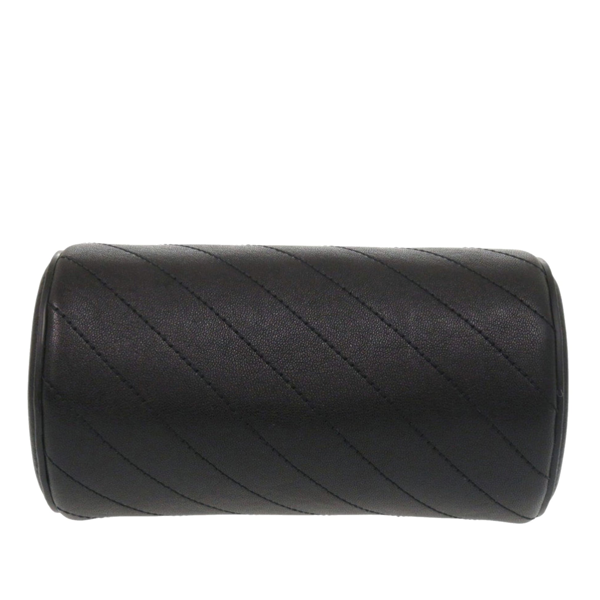 Gucci Mini Leather Blondie Barrel Shoulder Bag