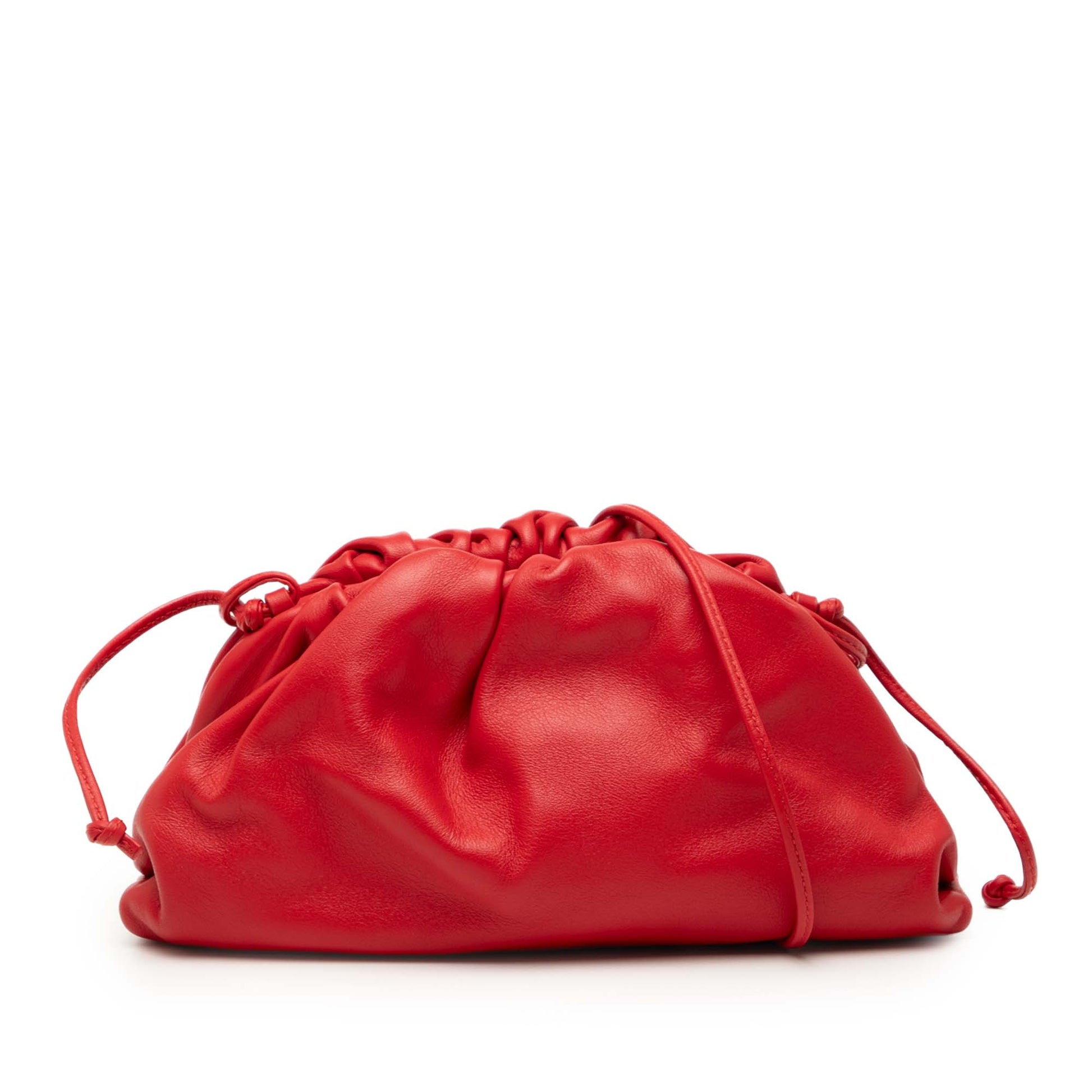Bottega Veneta Lambskin The Mini Pouch Crossbody