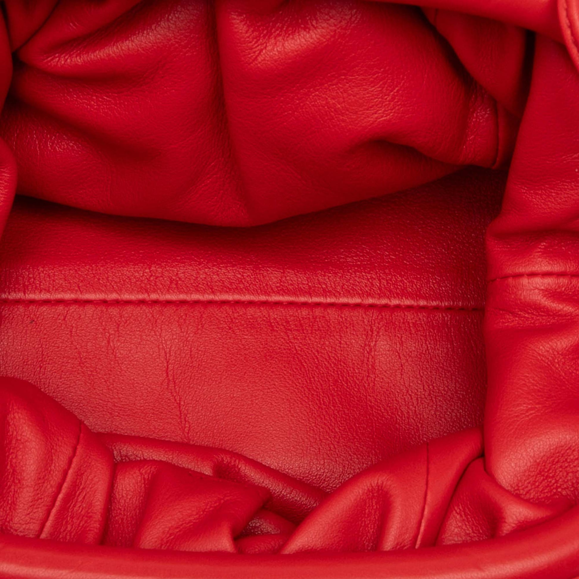 Bottega Veneta Lambskin The Mini Pouch Crossbody