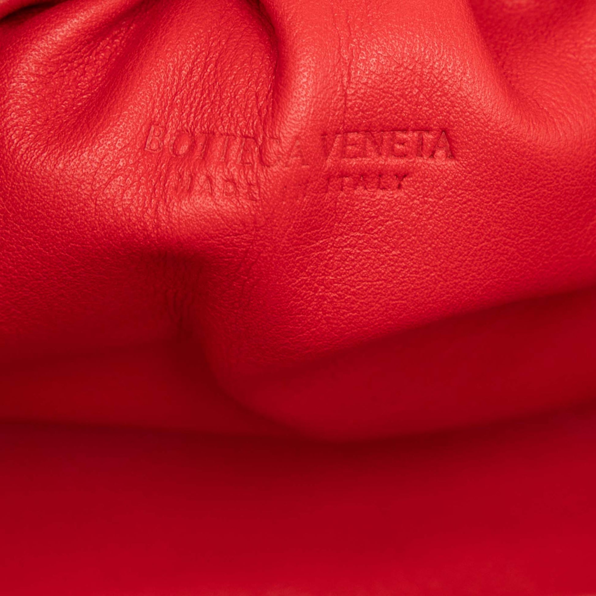 Bottega Veneta Lambskin The Mini Pouch Crossbody