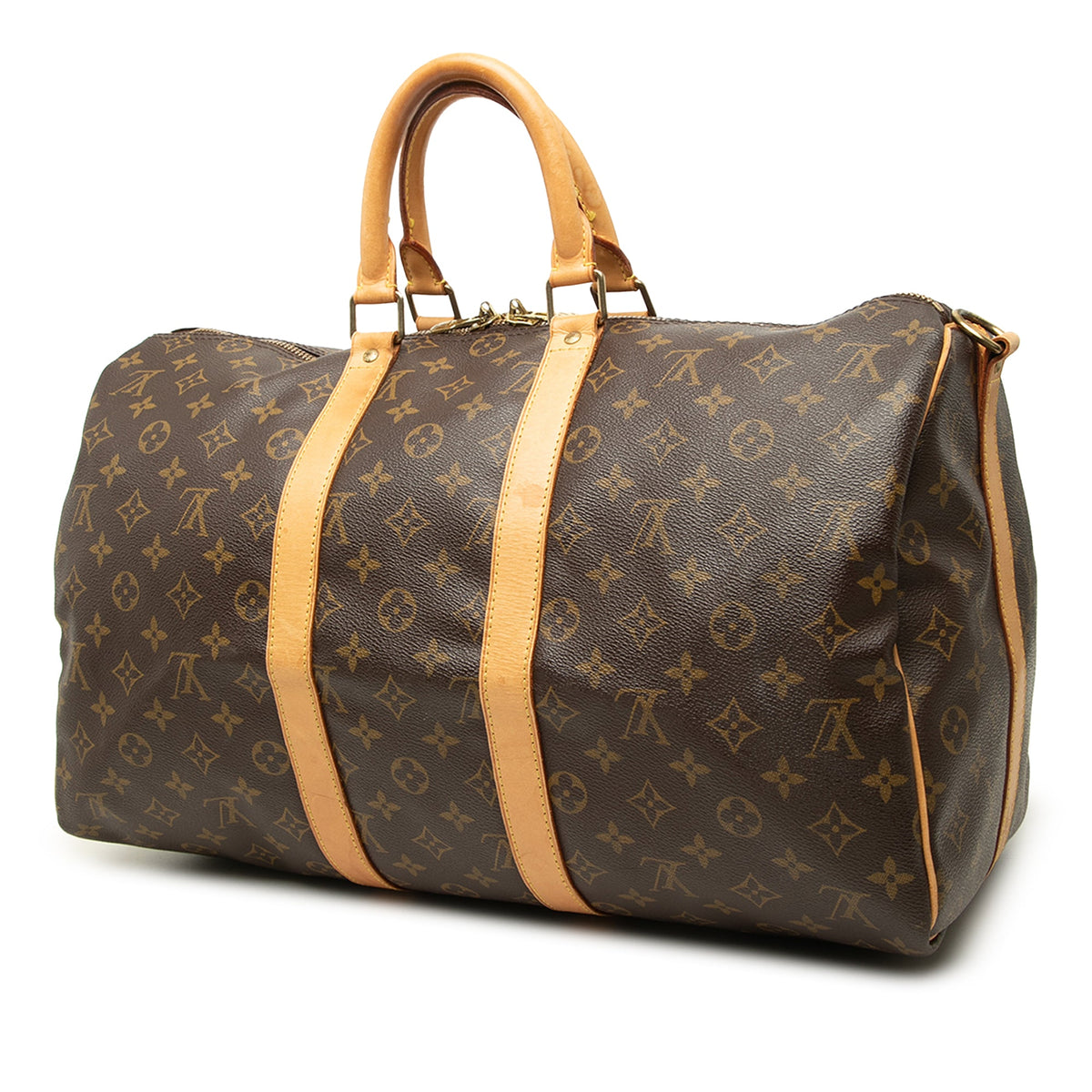 Louis Vuitton Monogram Keepall Bandouliere 45 — Brown