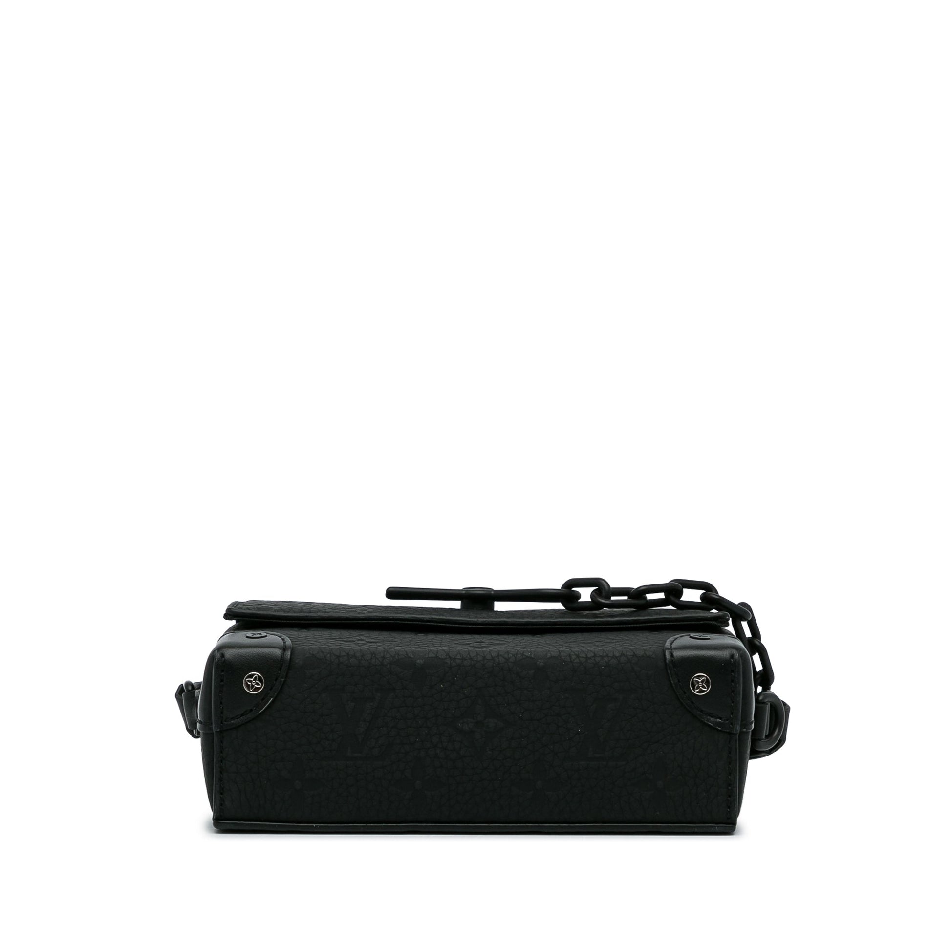 Louis Vuitton Monogram Taurillon Steamer Wearable Wallet