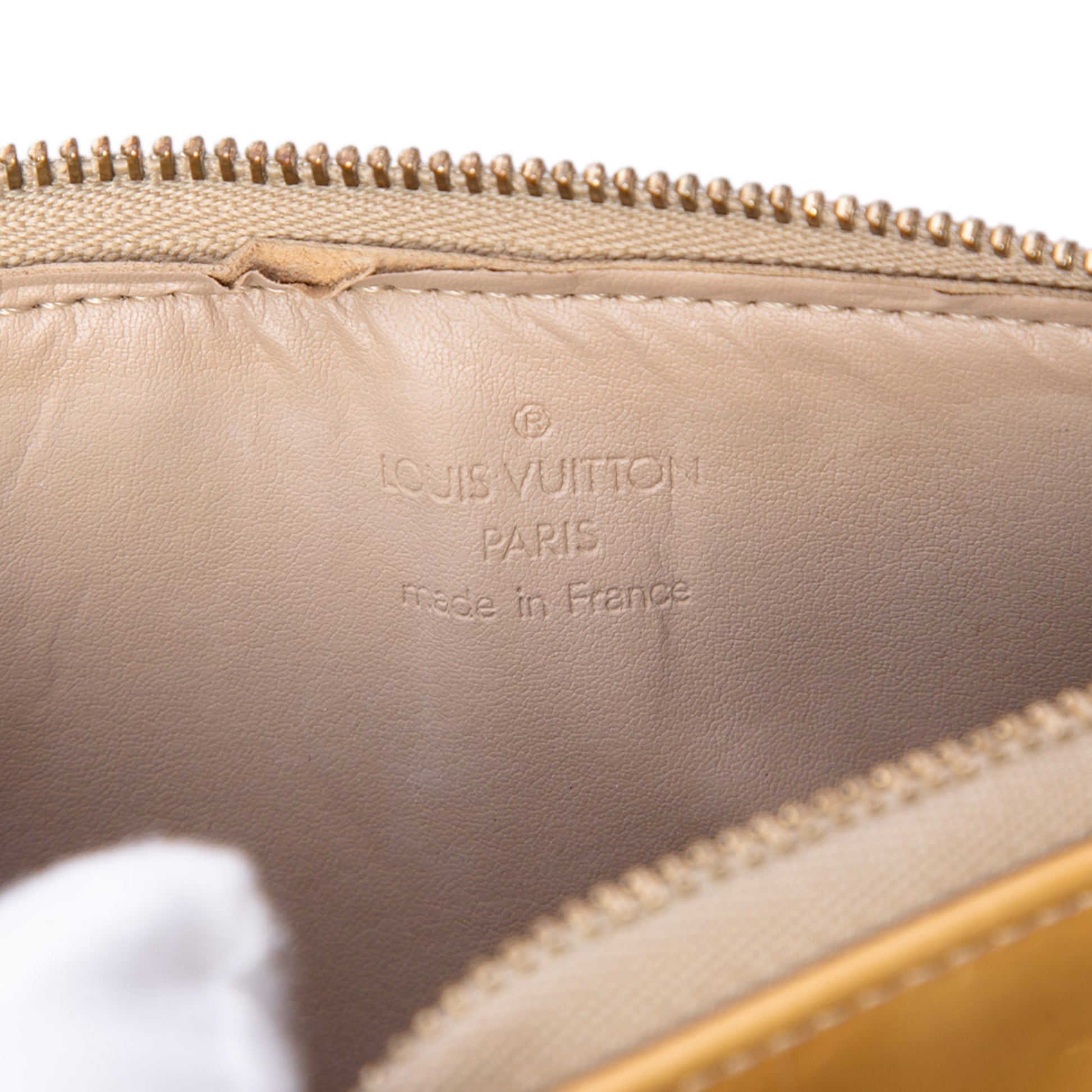 Louis Vuitton Monogram Vernis Pochette Lexington Fleurs
