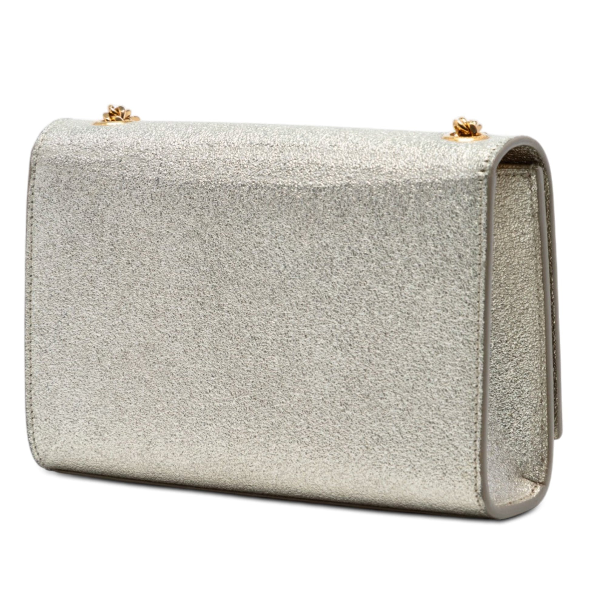 Small Metallic Calfskin Classic Monogram Kate Crossbody