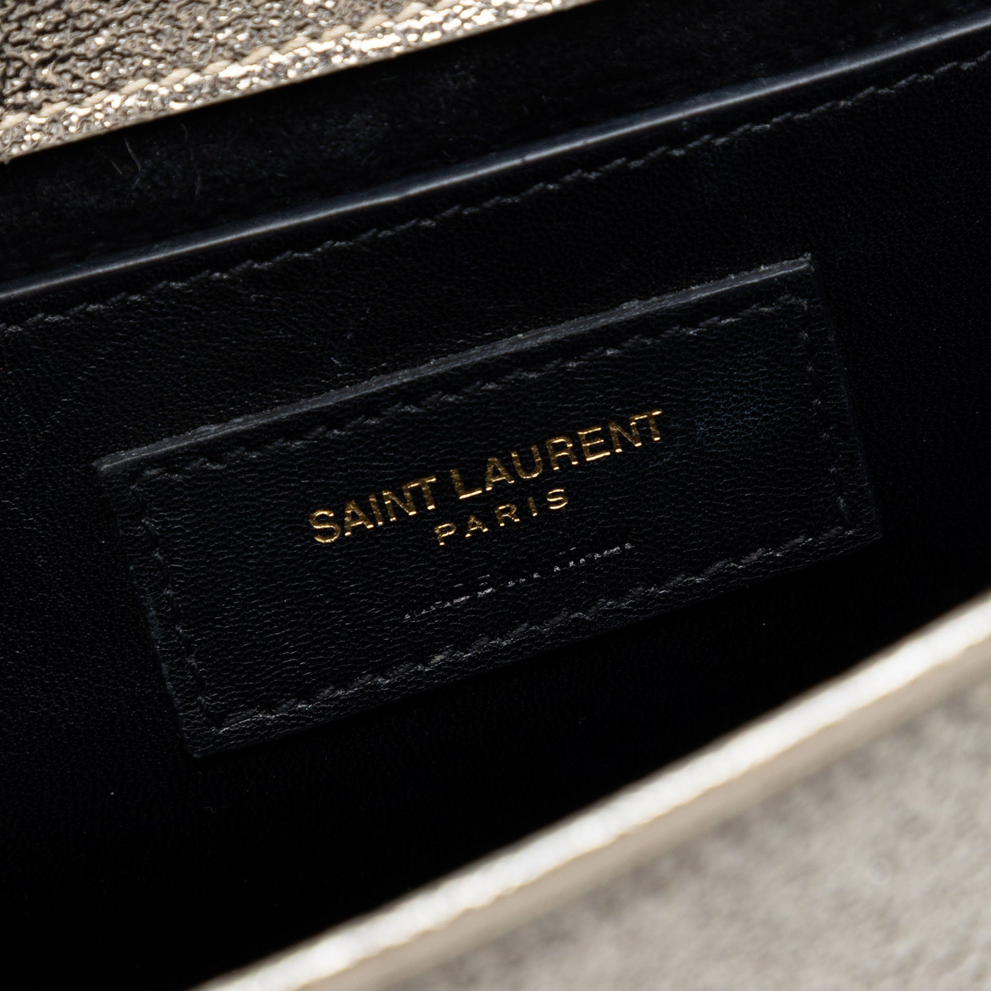 Small Metallic Calfskin Classic Monogram Kate Crossbody