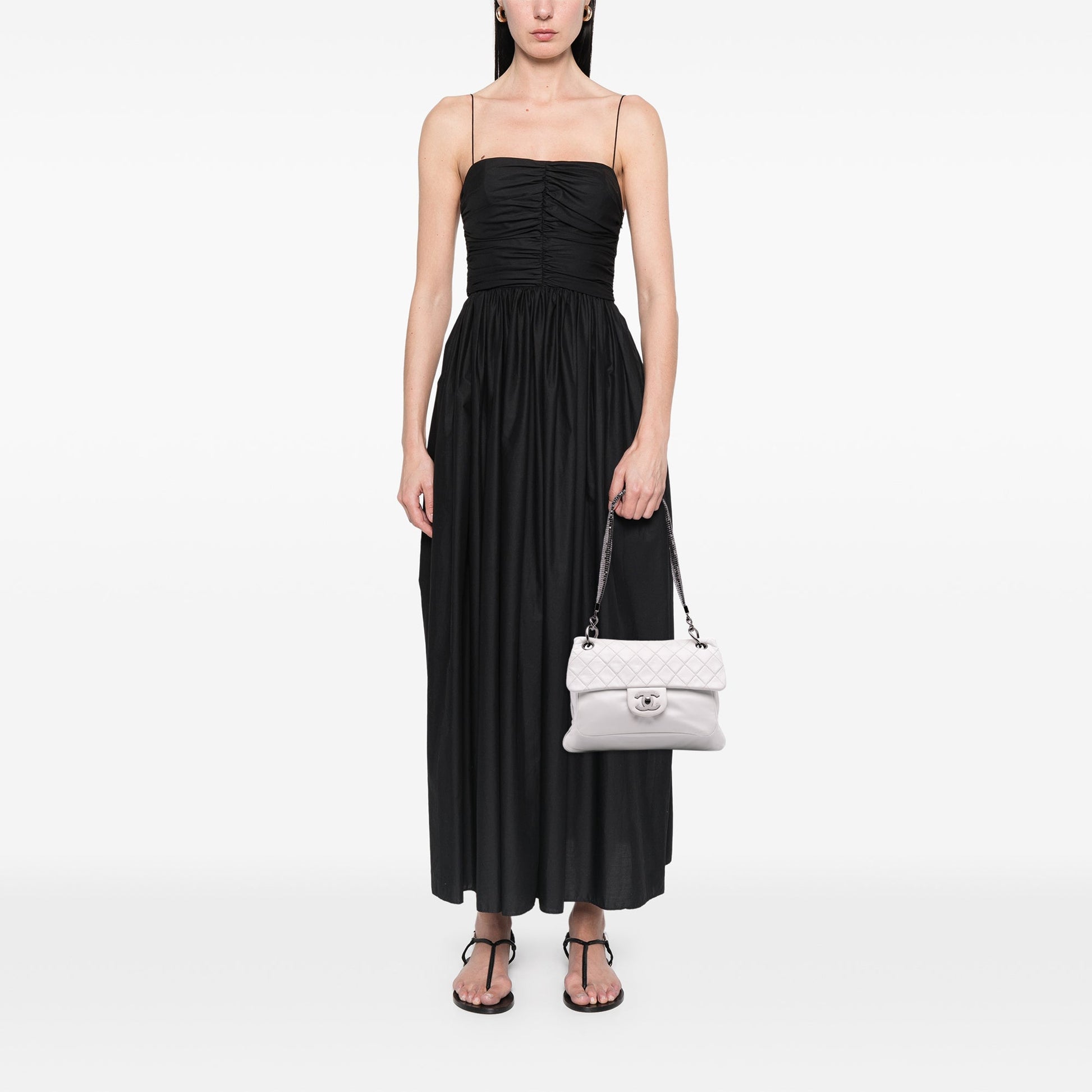 Chanel CC Quilted Soft Lambskin Chain Mail Shoulder Bag